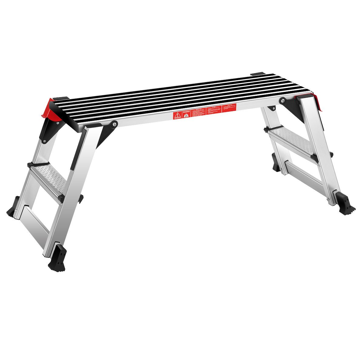 COSTWAY Arbeitsplattform, 150 kg belastbar, klappbar, Alu