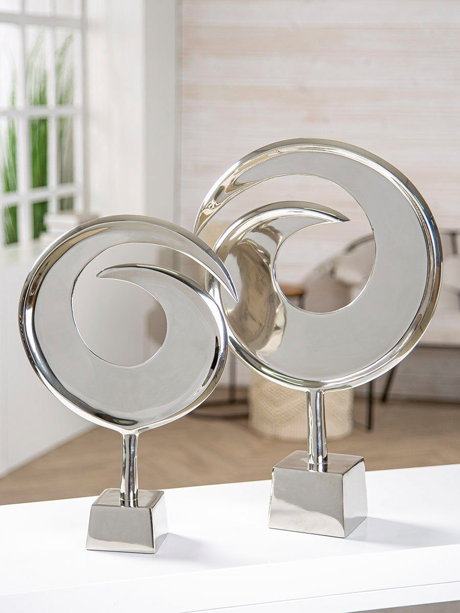 GILDE Dekofigur Skulptur Swirl (1 St)