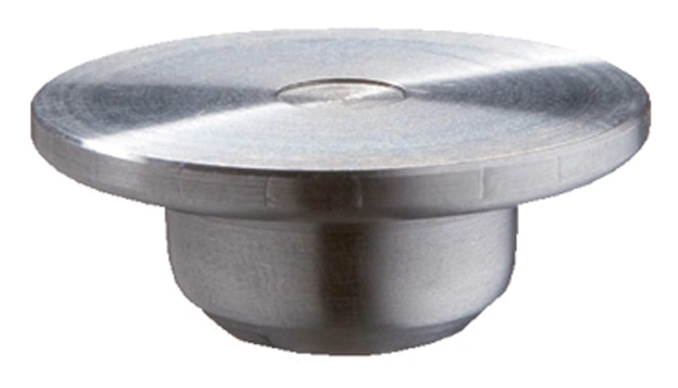 Bessey Schraubzwinge, (4 Stück), Druckplatte ohne Kappe Stahl a für 300-400 mm