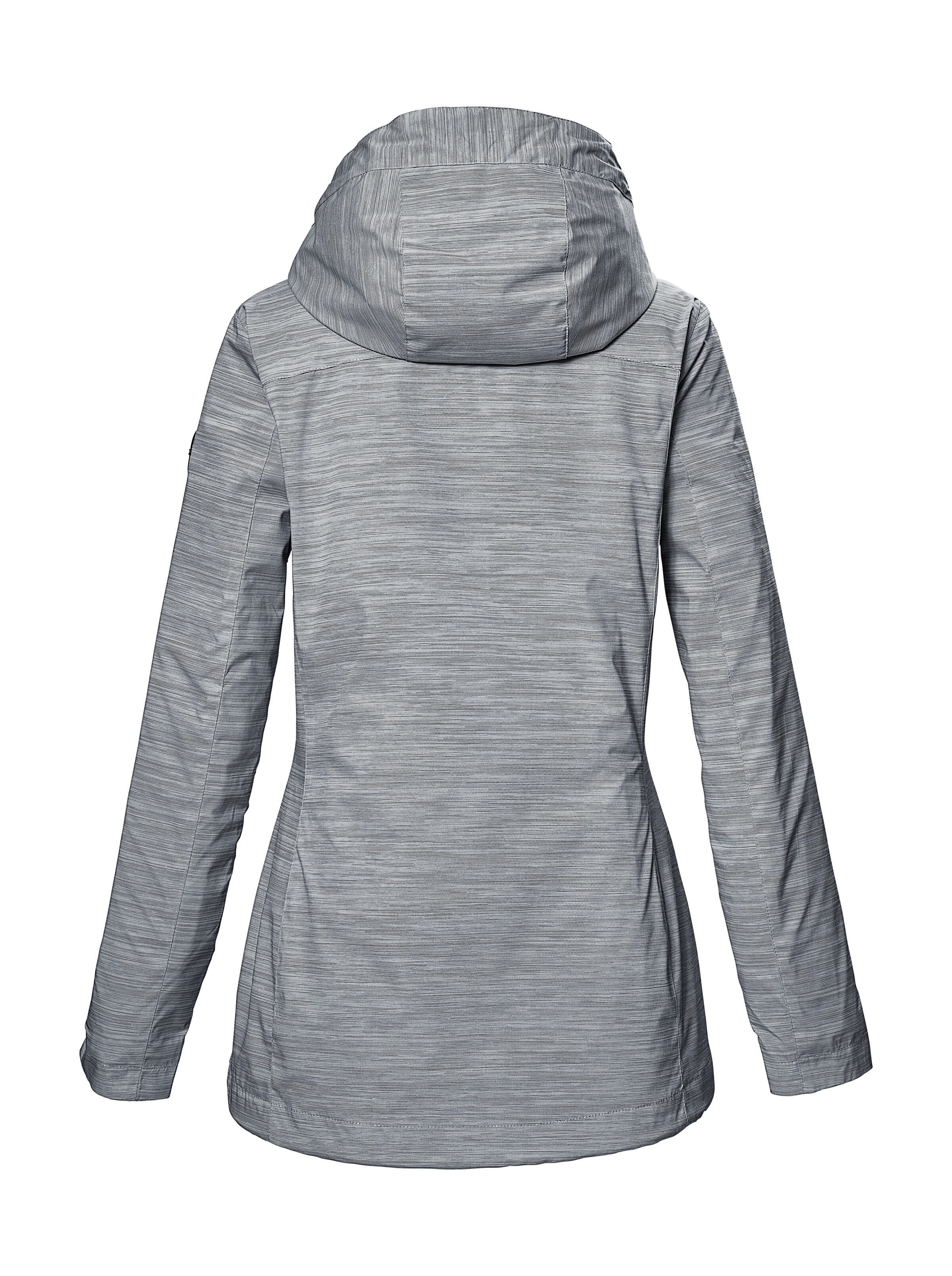 G.I.G.A. DX by killtec Funktionsjacke GS 67 WMN JCKT Gestreifte Damen Outdoorjacke, wasserabweisend, 2-Wege-Reißverschluss