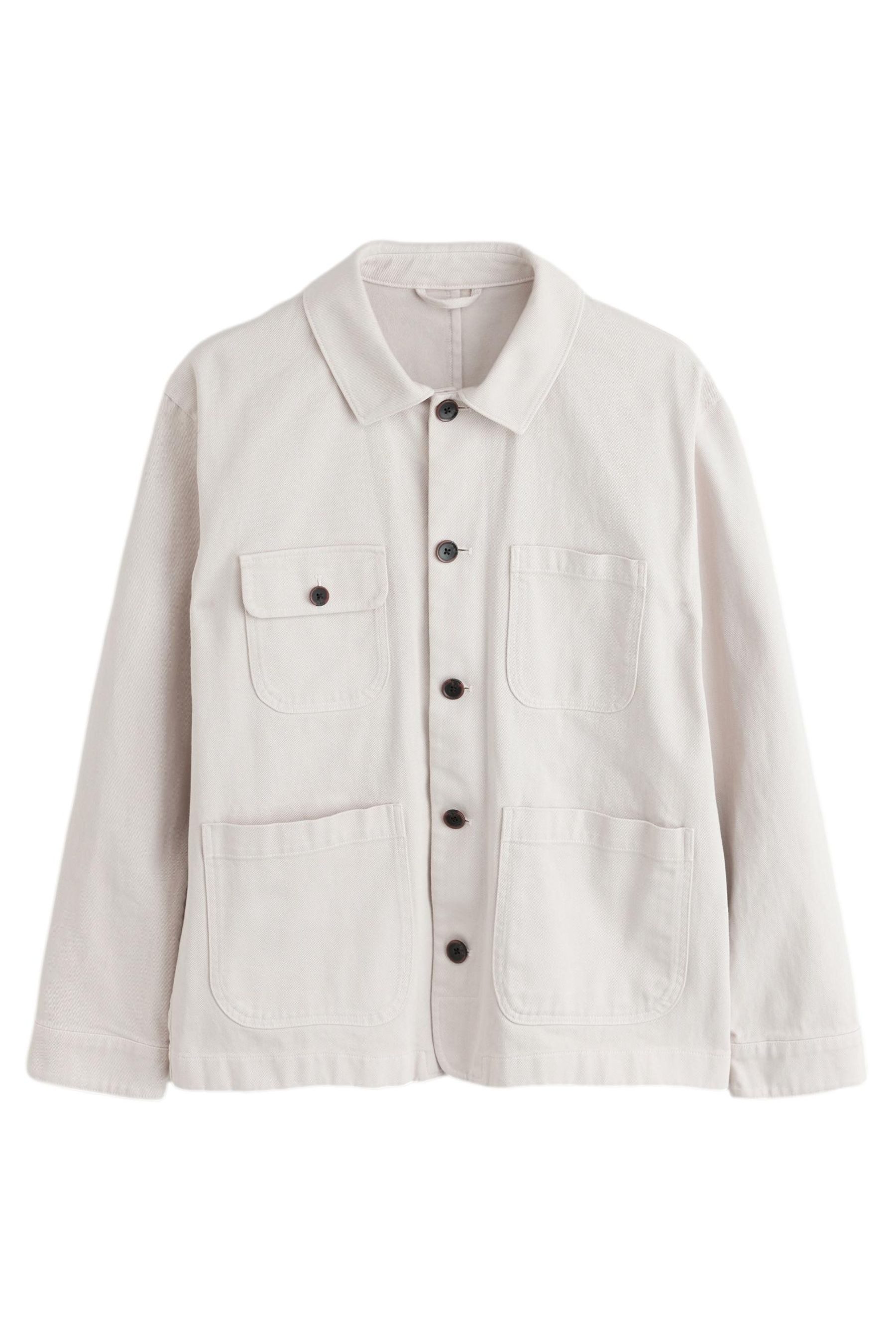 Hemdjacke Chore Jacke mit Stückfärbung