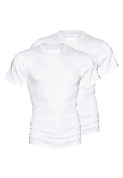 Mey Unterhemd 2er Pack Noblesse (Spar-Set, 2-St) Unterhemd / Shirt Kurzarm - Baumwolle -
