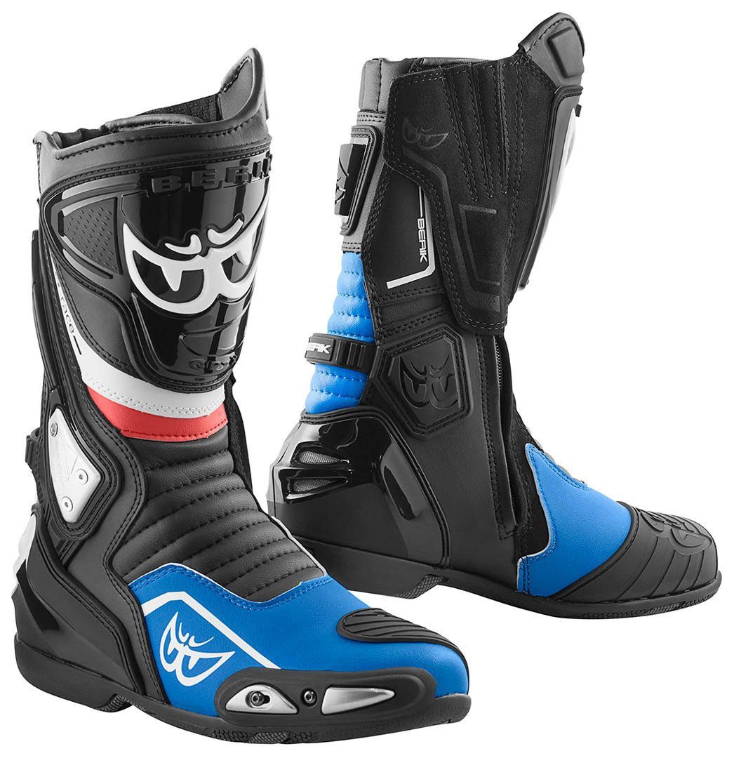 Donington Motorradstiefel Berik Motorradstiefel Black/Blue