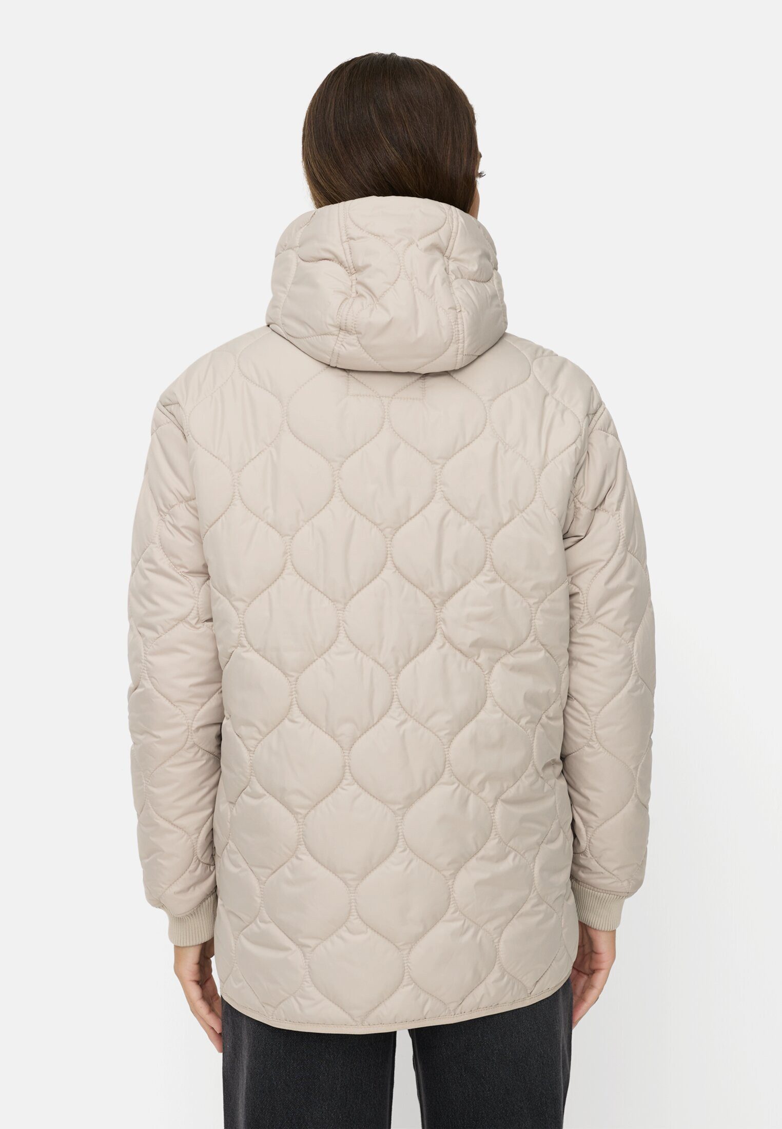 camel active Funktionsjacke mit 2-Wege Reißverschluss Langarm Markenlogo