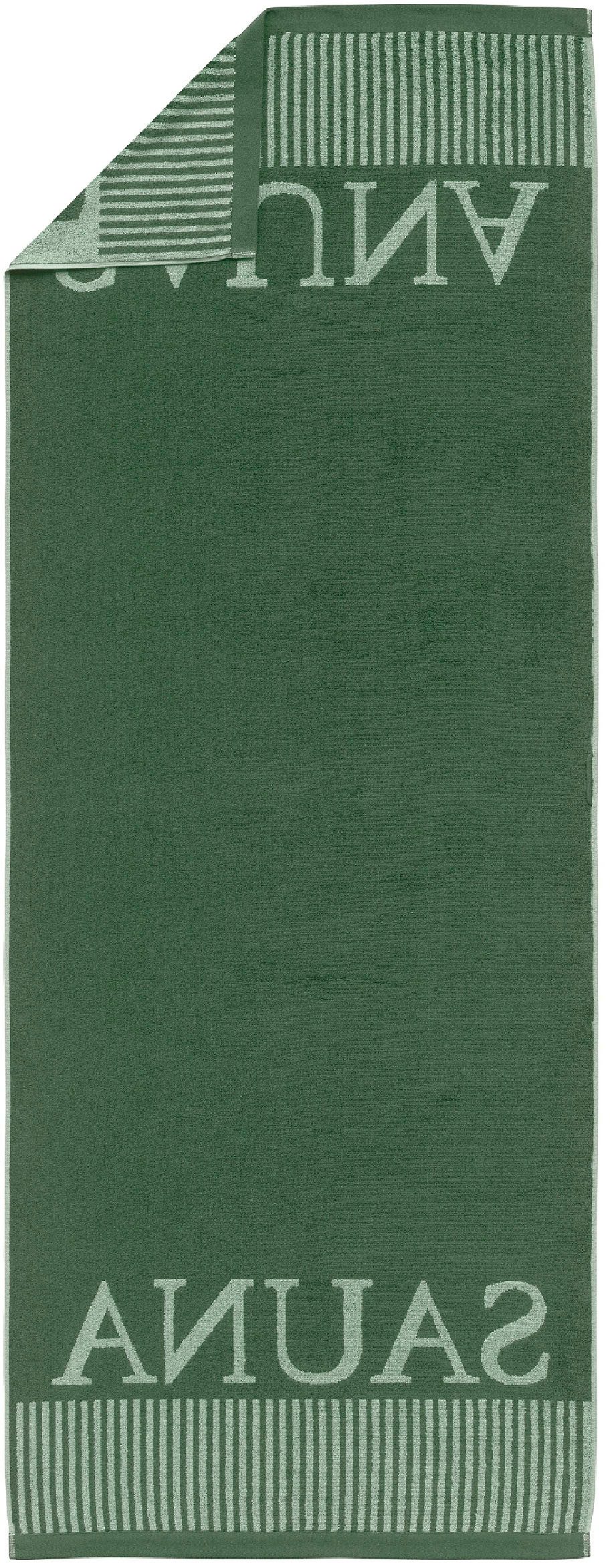 Schiesser Saunatuch Rom aus garngefärbtem, kuschelweichem Baumwollfrottier, günstig online kaufen