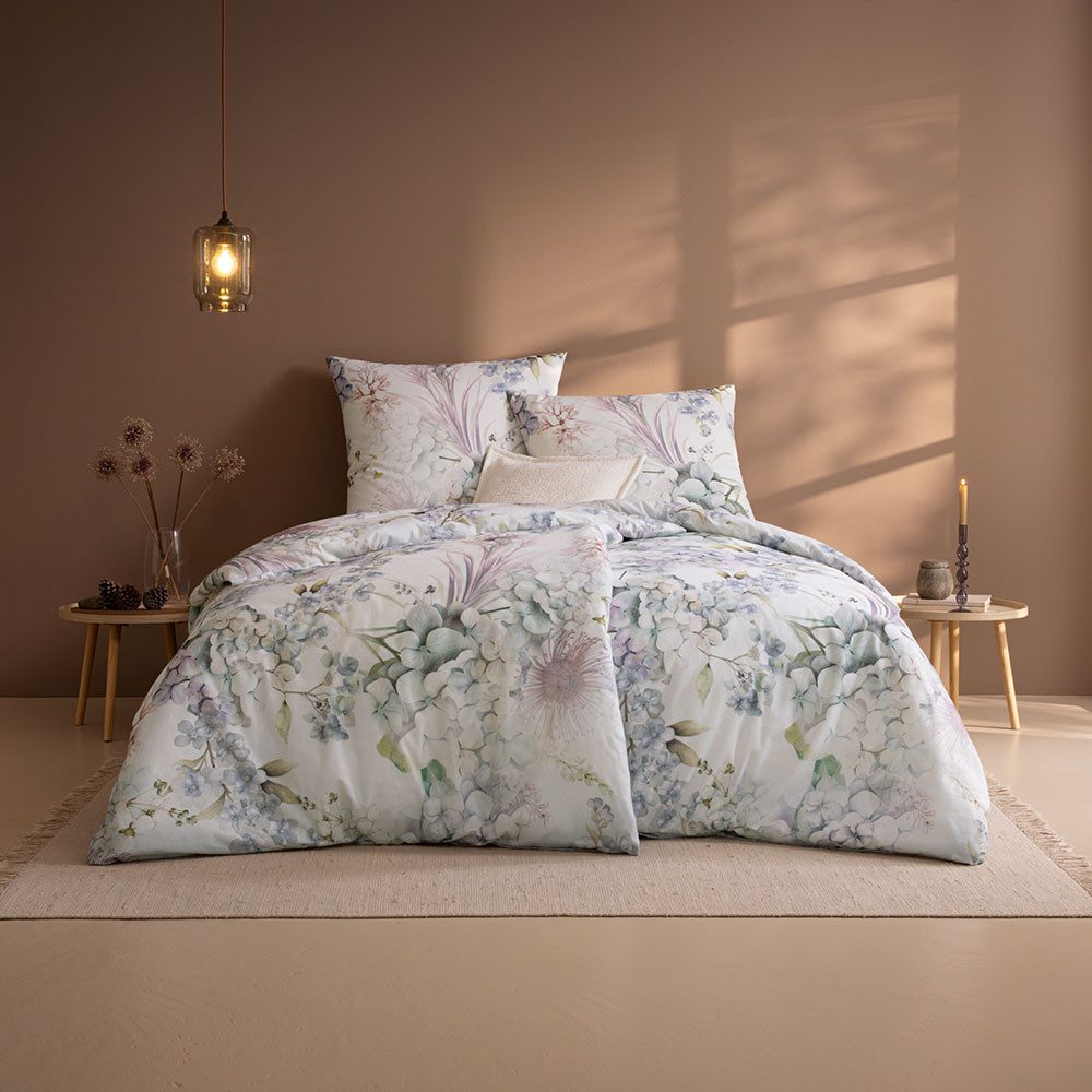 Estella Bettwäsche Winter Bloom, Flanell, 2 teilig