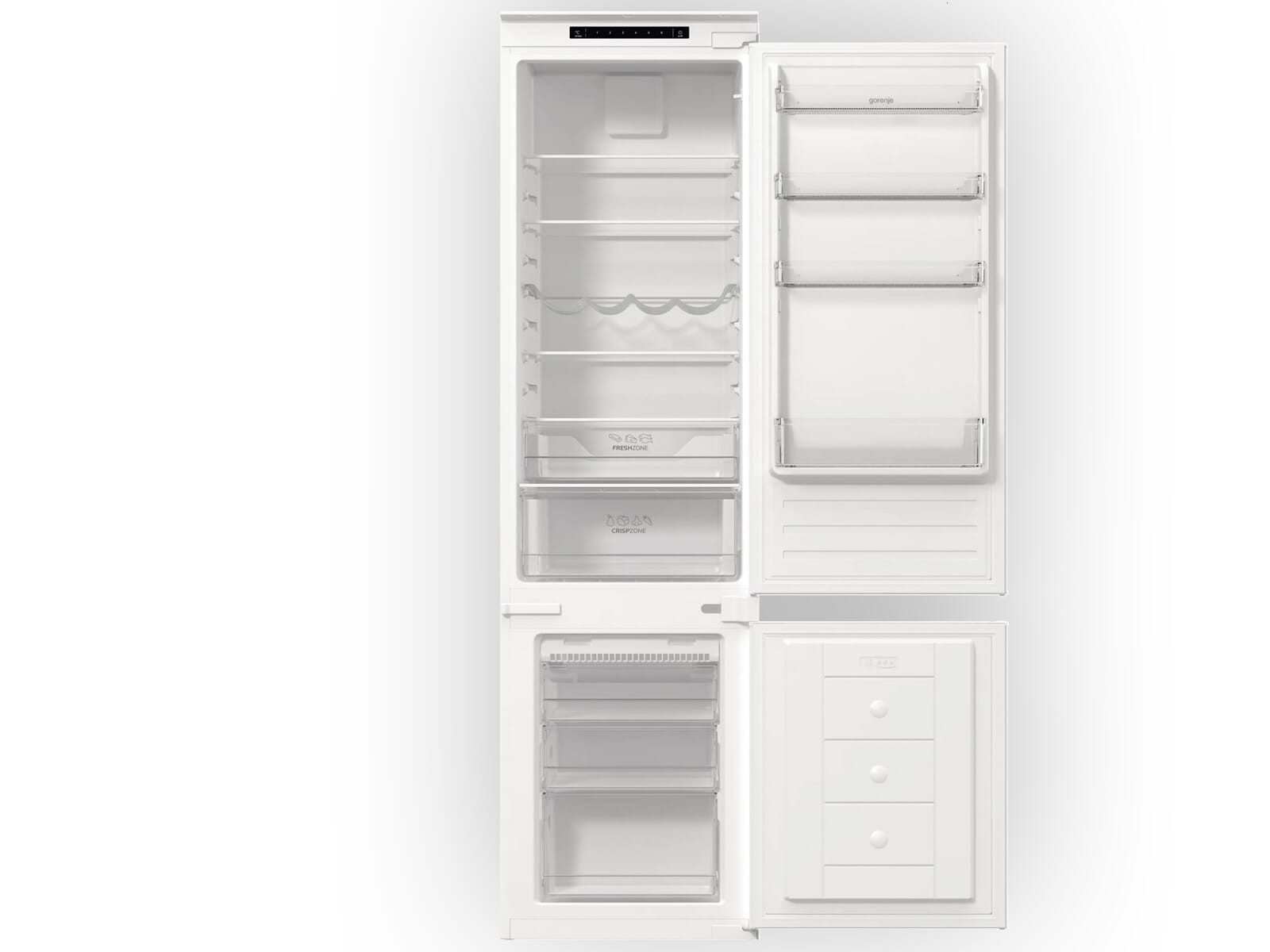 GORENJE Einbaukühlgefrierkombination NRKI419EP1, 0.0 cm hoch, integrierbar