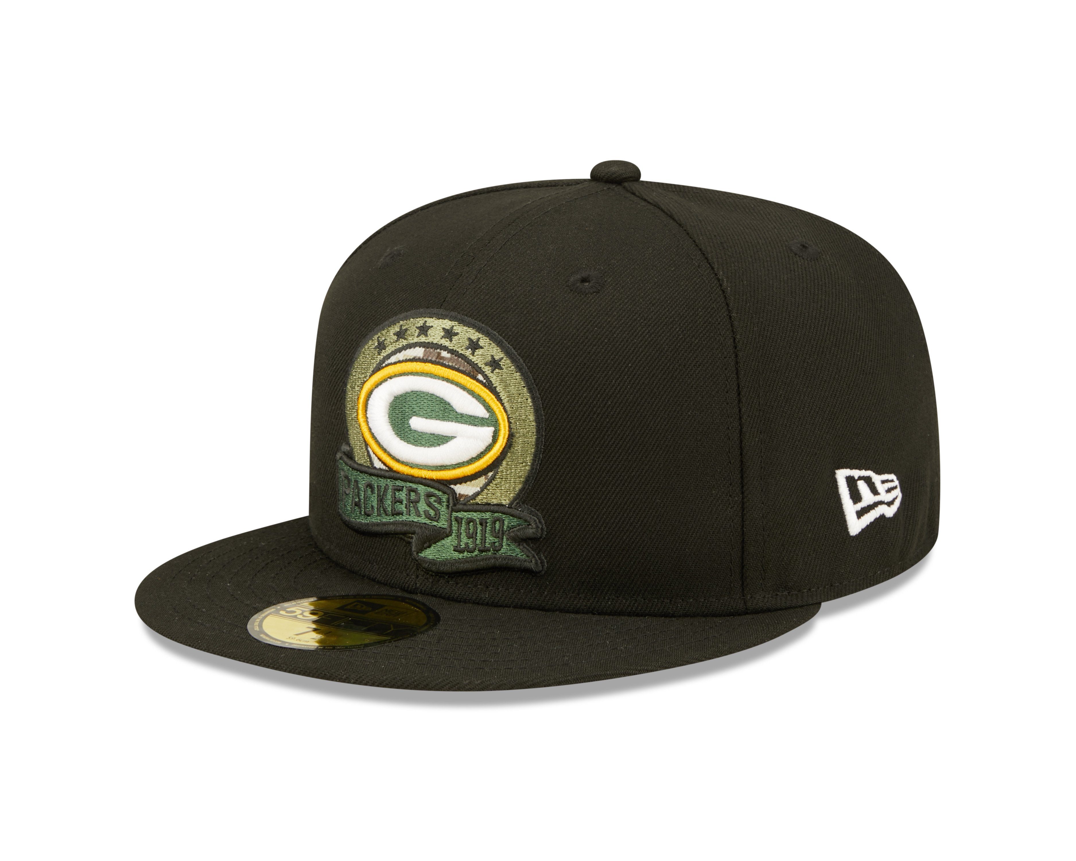 (1-St) Era New Era Cap Baseball Packers Green Cap New Bay