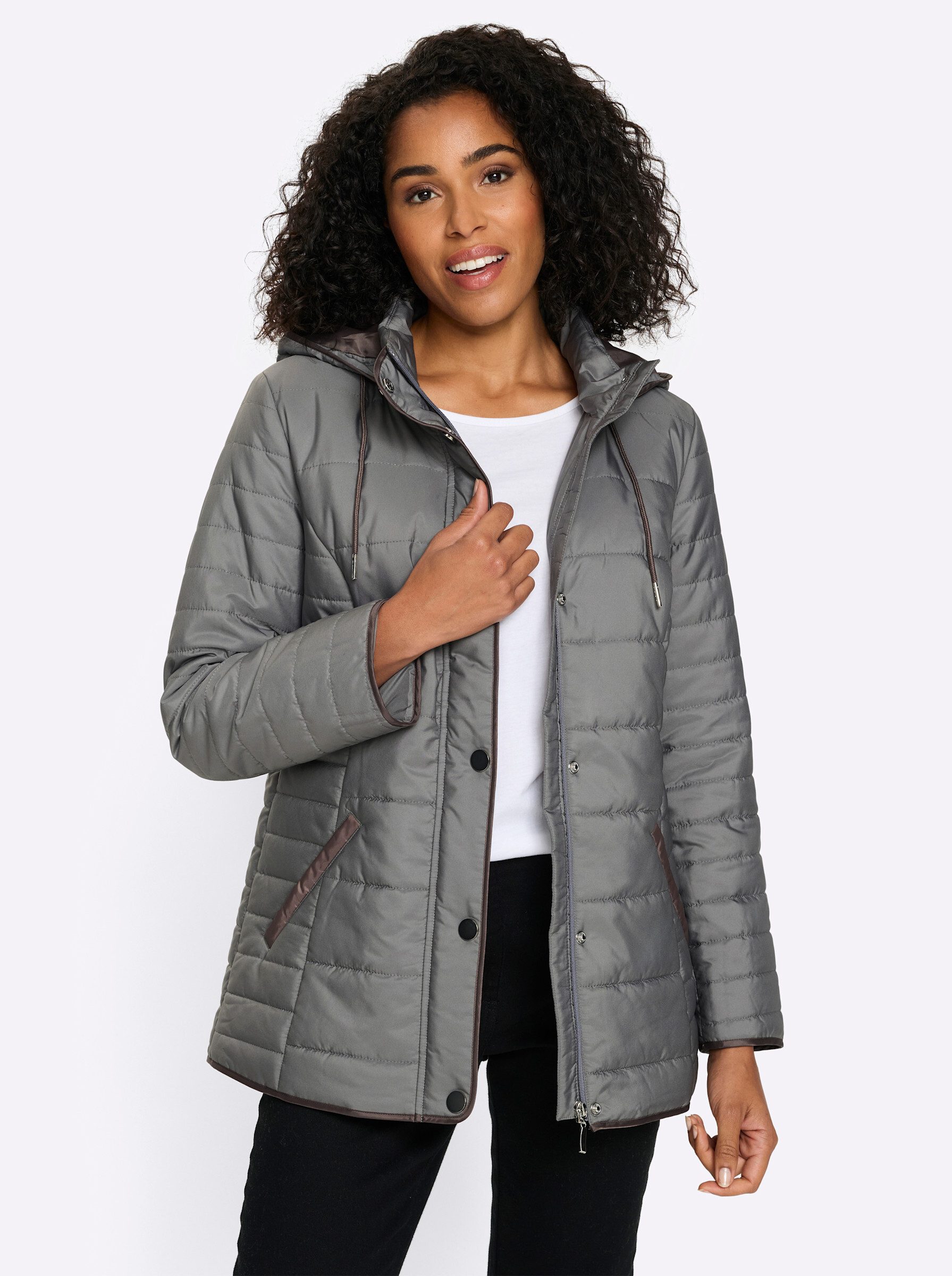 Allwetterjacke Steppjacke Langarm