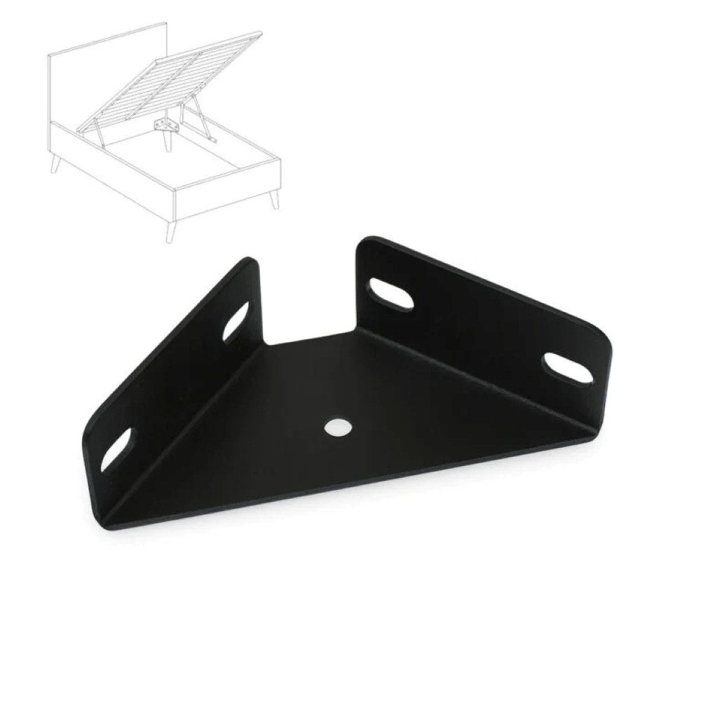 Prima-Online Eckverbinder Eckwinkel Stabiler Bettwinkel 126x126x50mm günstig online kaufen
