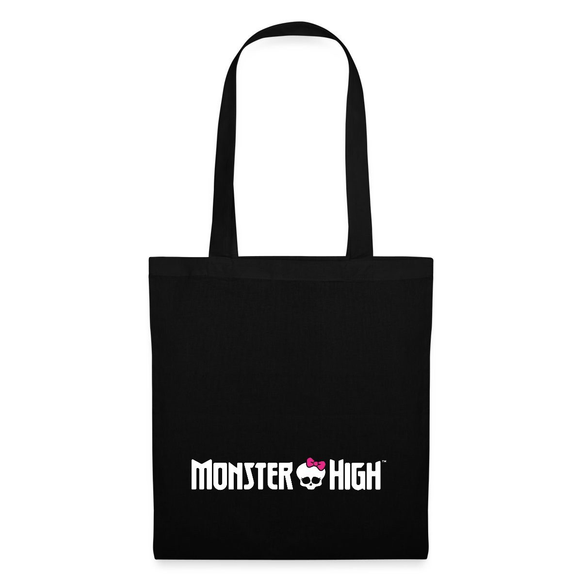 Henkeltasche Monster High™ Offizielles Logo Mit Totenkopf Stoffbeutel