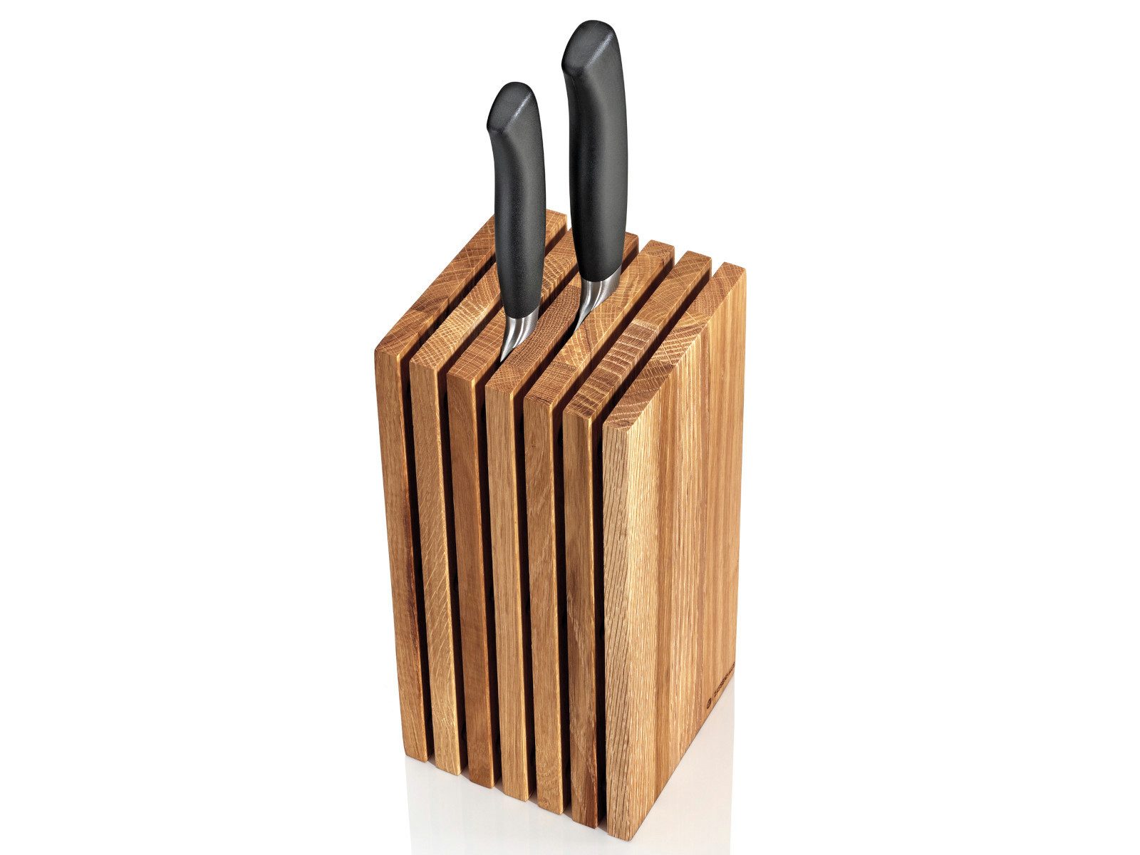 ZASSENHAUS Messerblock Messerblock Eiche 13x13x26cm