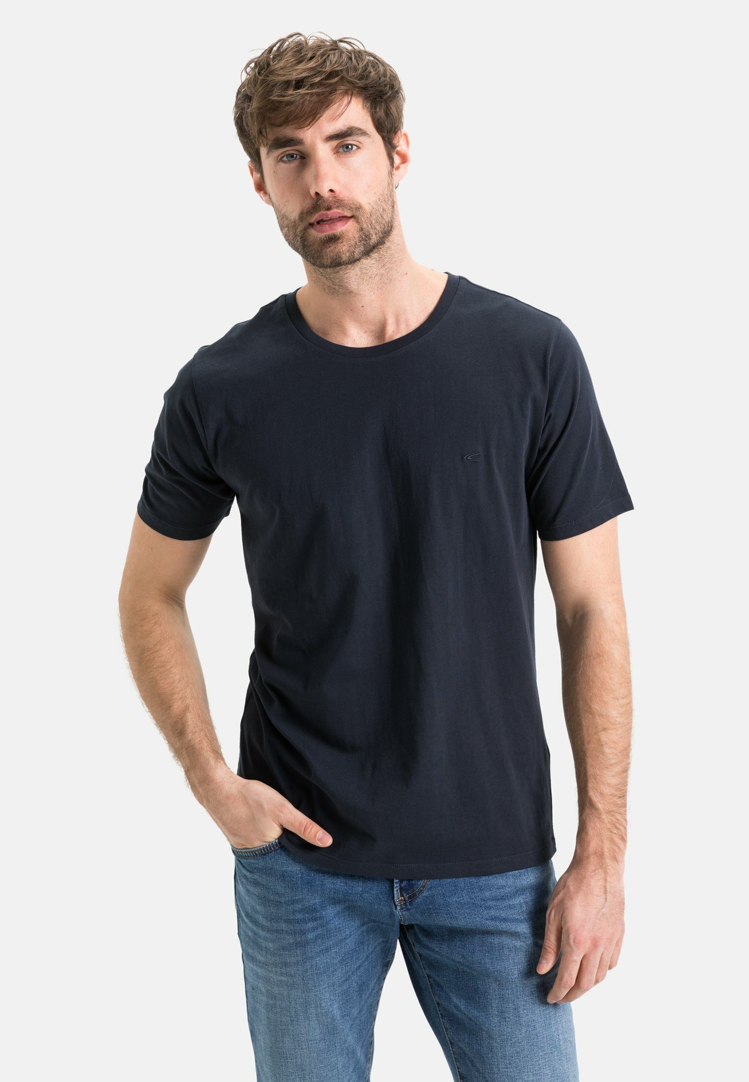 T-Shirt aus reiner Baumwolle Kurzarm