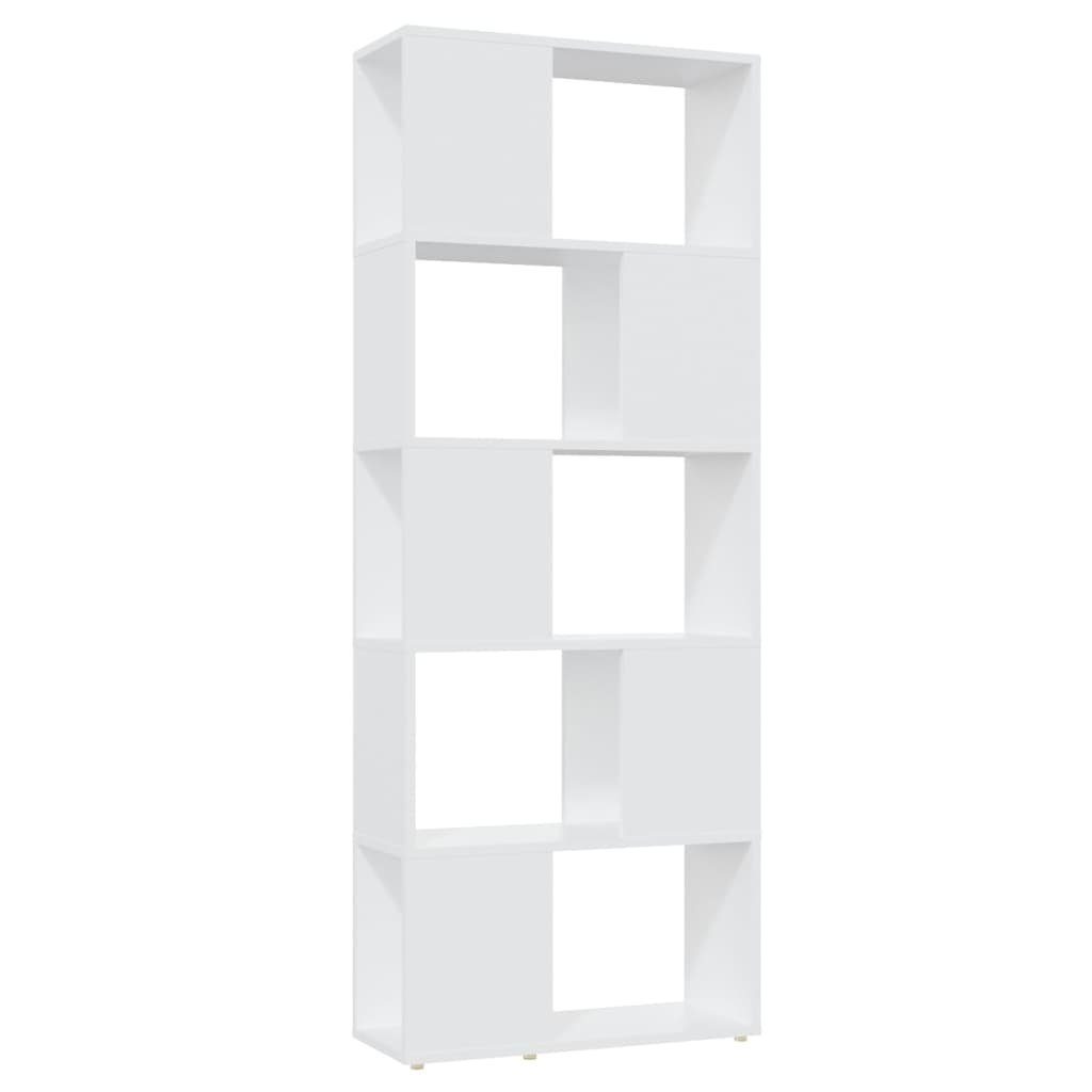 vidaXL Regal Bücherregal Raumteiler Weiß 60x24x155 günstig online kaufen