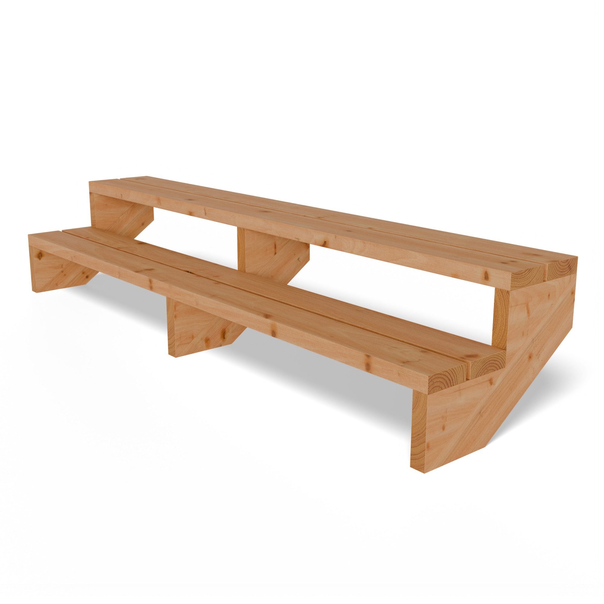 Gartenwelt Riegelsberger Außentreppe Terrassentreppe aus Lärche günstig online kaufen