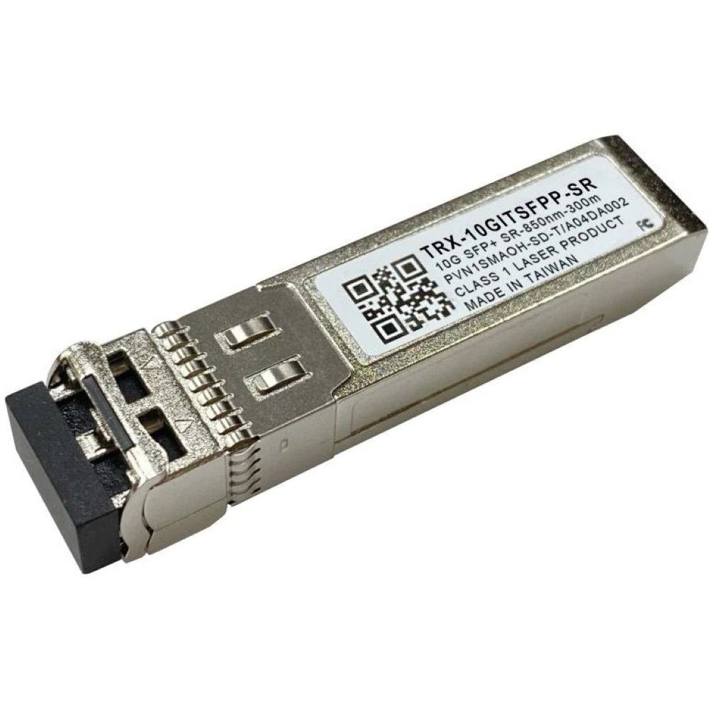 QNAP TRX-10GITSFPP-SR - Transceiver-Modul - silber Netzwerk-Adapter