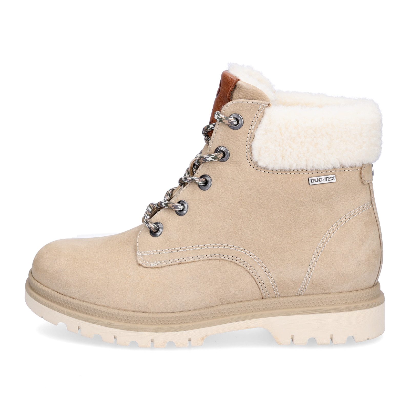 Tamaris Tamaris Damen Schnürboot beige Schnürboots günstig online kaufen