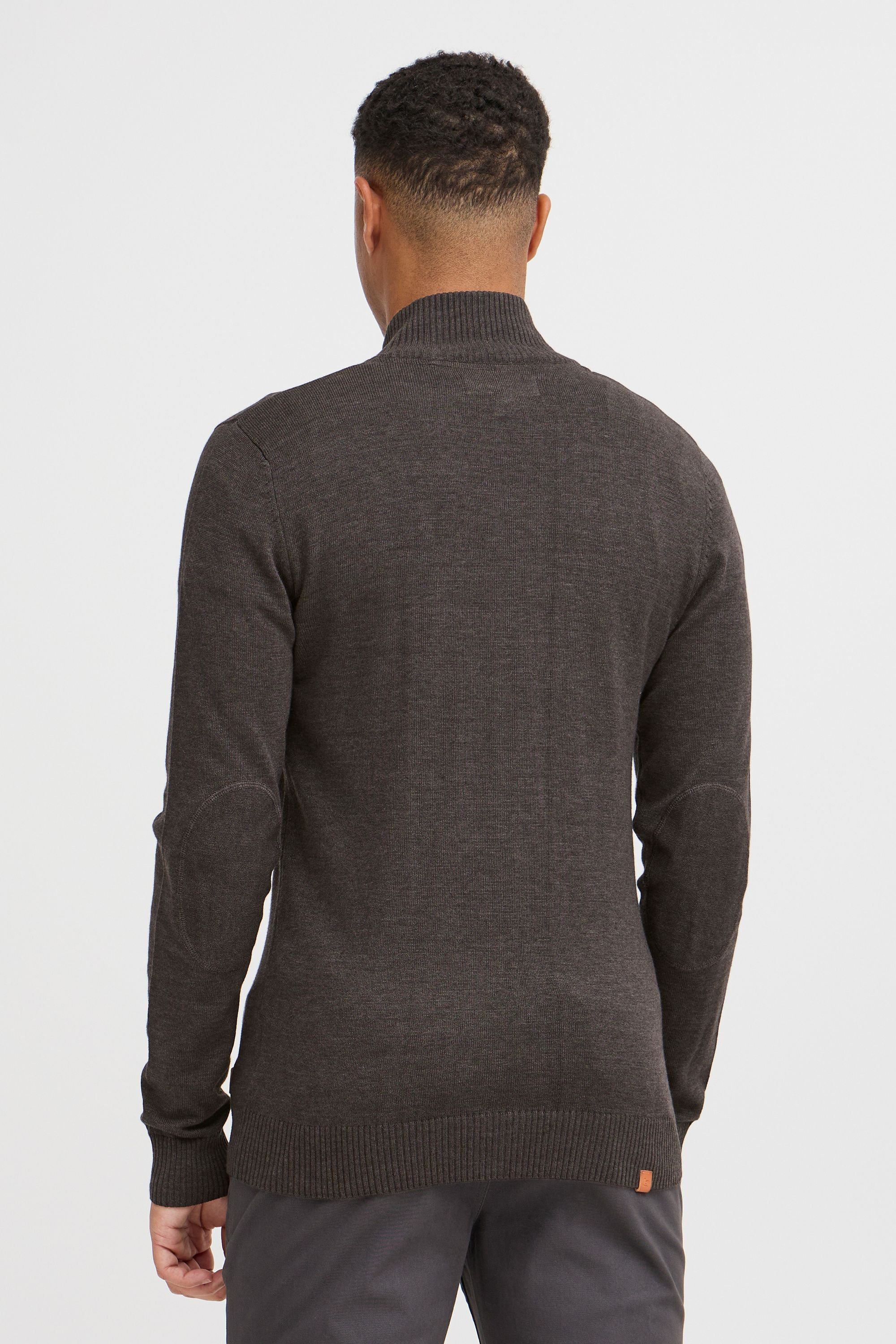 Blend Strickjacke BHNorman Bequeme Feinstrick-Jacke mit Stehkragen und elastischen Bündchen