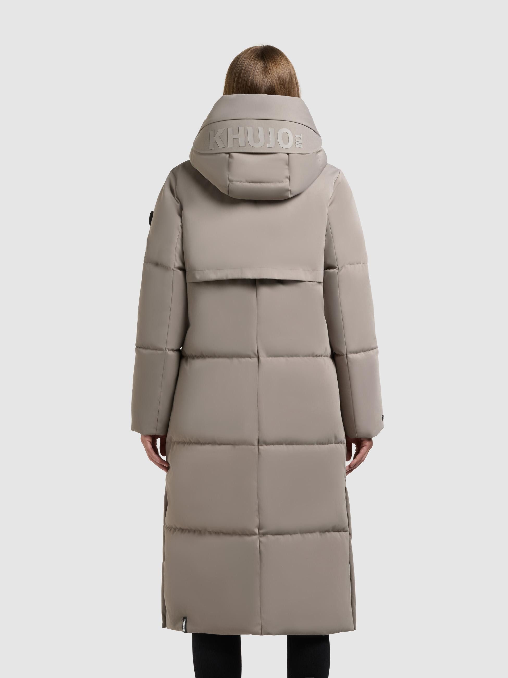 khujo Wintermantel Luggs Winter Parka mit großer Kapuze