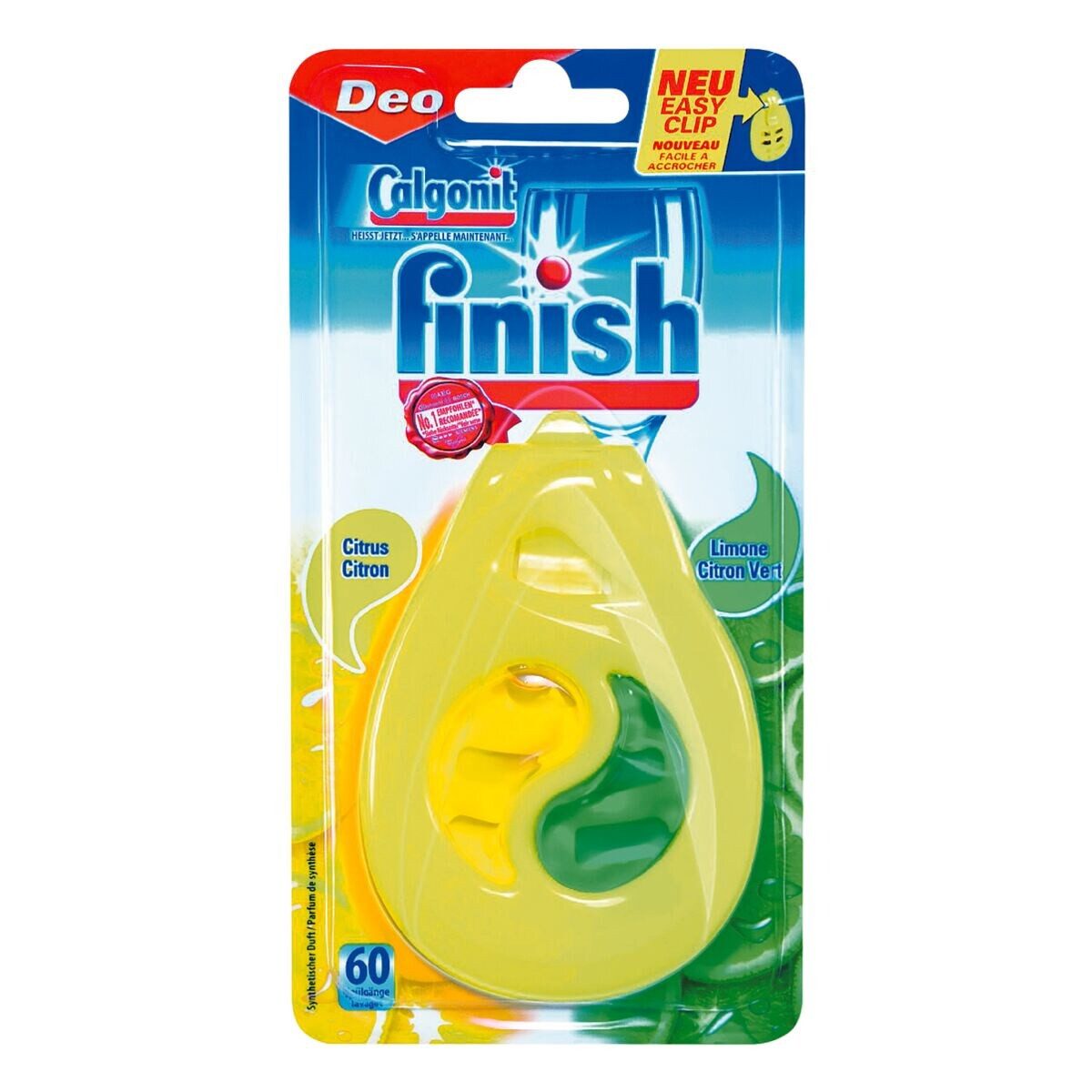 FINISH Citrus & Limone Spülmaschinenpflege (für bis zu 60 Spülgänge)