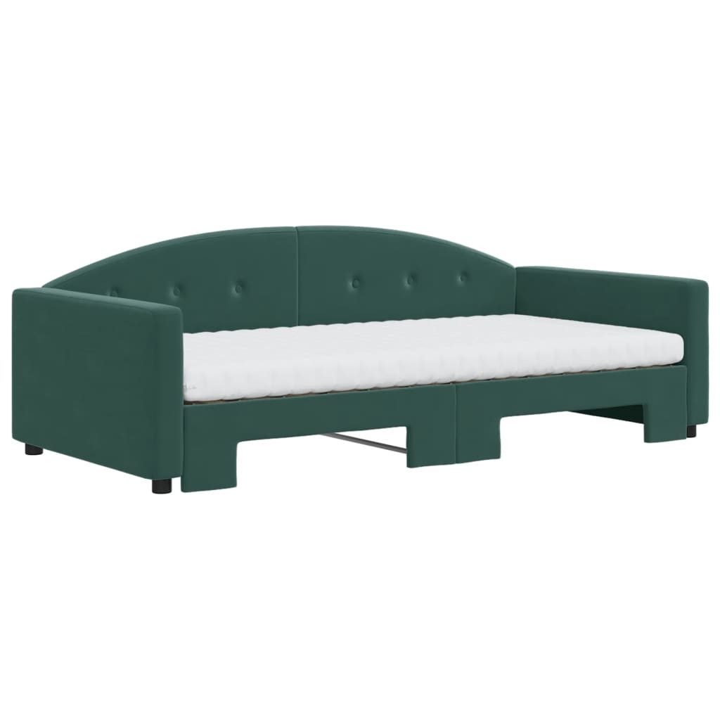 vidaXL Bett Tagesbett Ausziehbar mit Matratzen günstig online kaufen