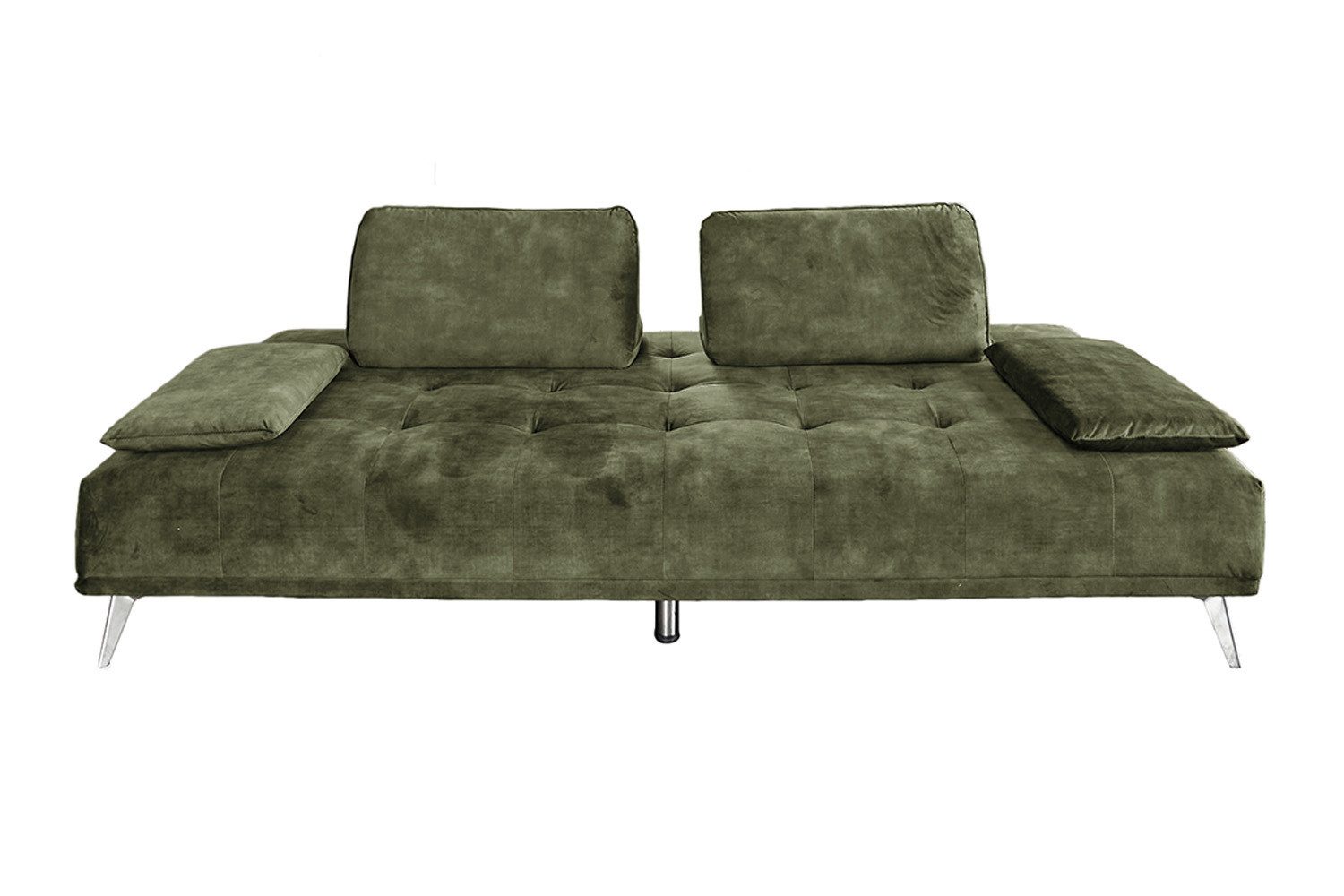 KAWOLA Schlafsofa WIOLO, Daybed Stoff, mit oder ohne Hocker, verschiedene F günstig online kaufen
