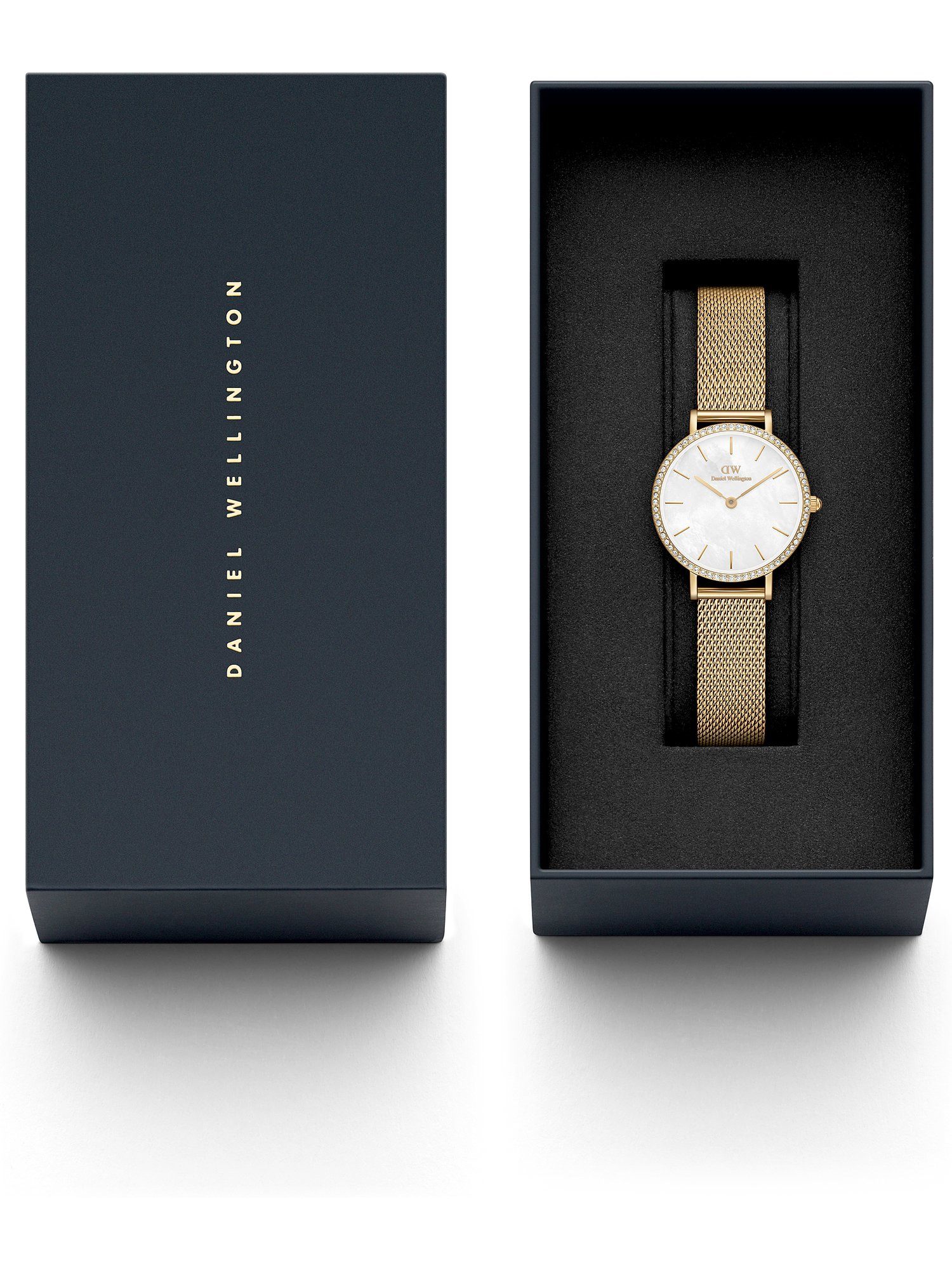 Daniel Wellington Quarzuhr Daniel Wellington Damen-Uhren Analog Quarz, Klassikuhr