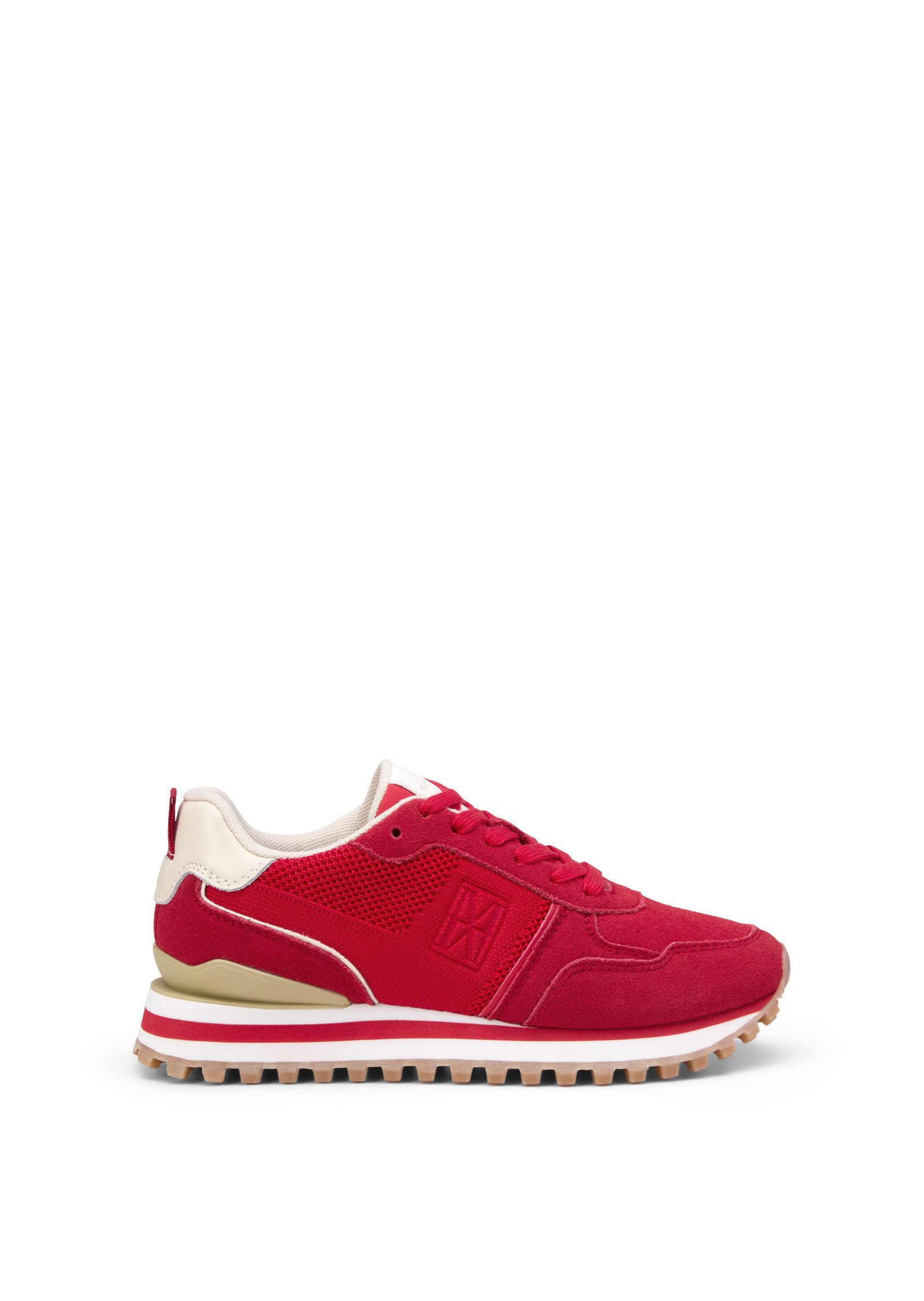 Marc O'Polo aus Veloursleder und Mesh Sneaker