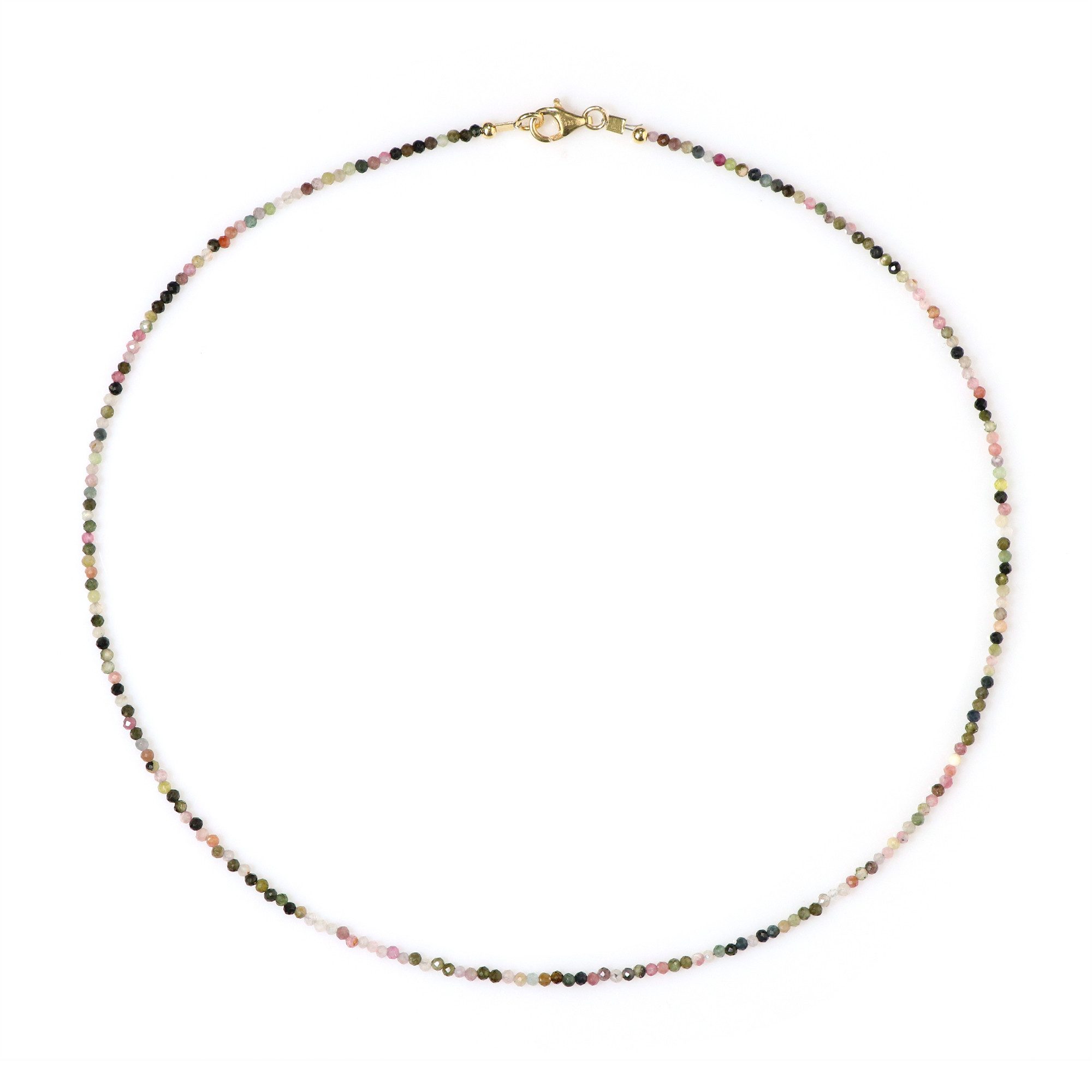 Cavill Silberkette Cavill Turmalin Halskette 13,6 ct Perlen Madagaskar, 45 günstig online kaufen