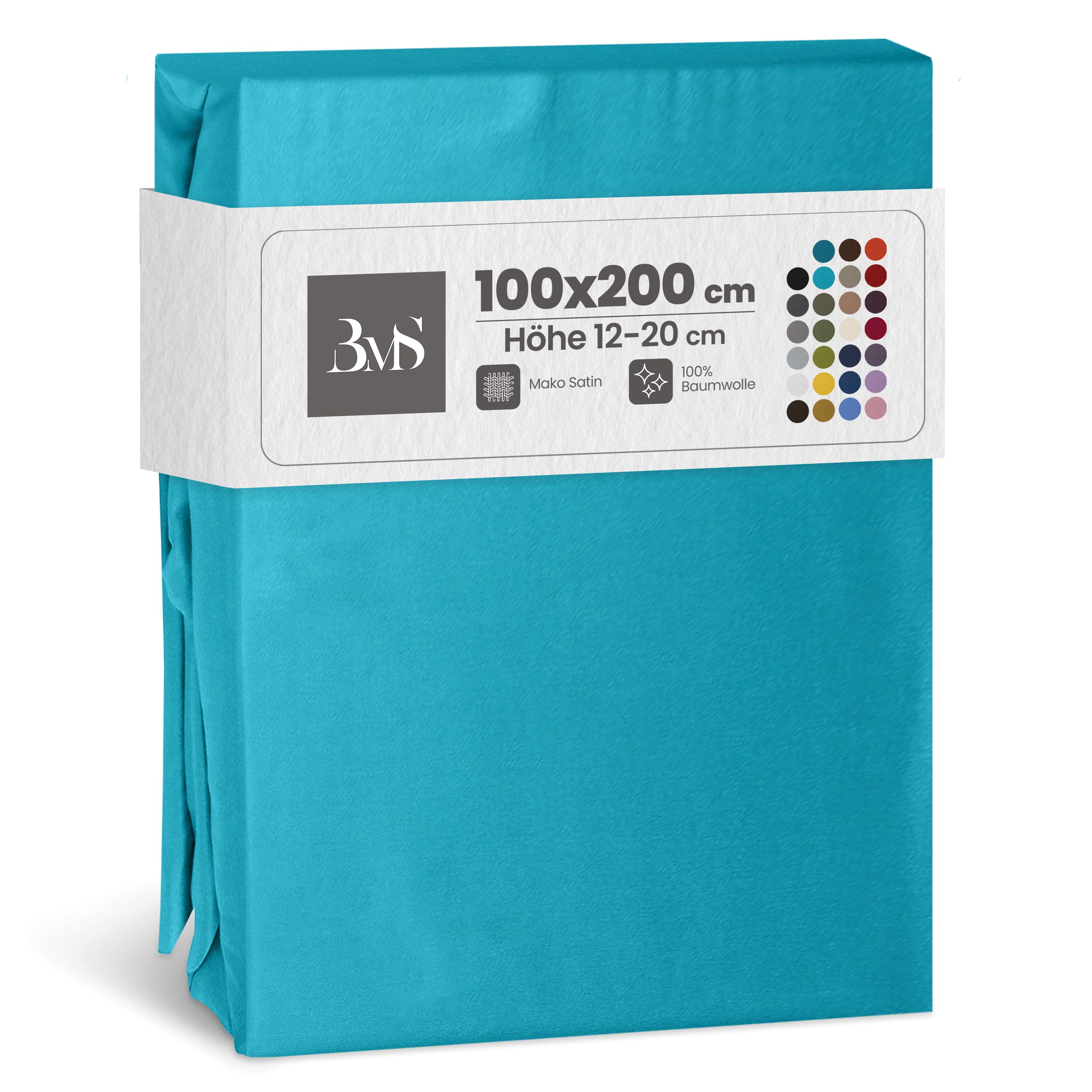 BETTWAESCHE-MIT-STIL Spannbettlaken Mako Satin Spannbettlaken, Matratzenhöh günstig online kaufen