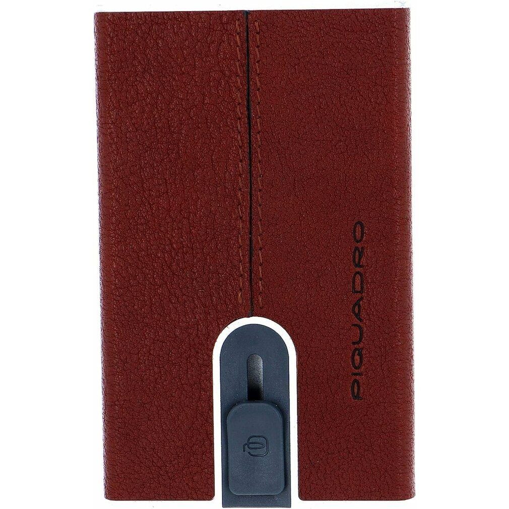 Piquadro Geldbörse Cardholder Black Square Sliding System Leather