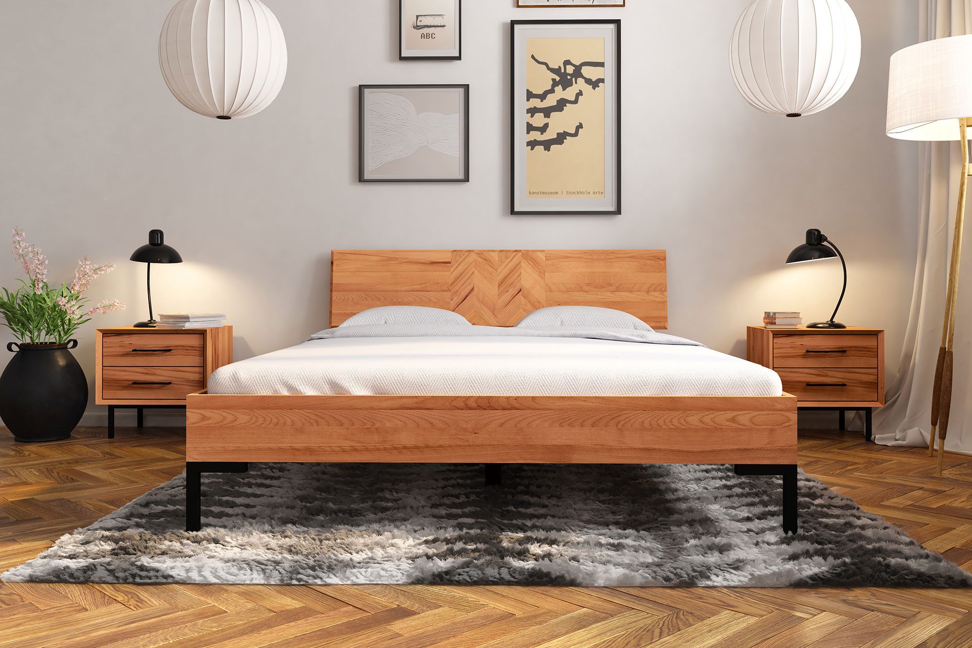 Carpe Sonno Massivholzbett Holzbett Massivholzbett Bettrahmen günstig online kaufen