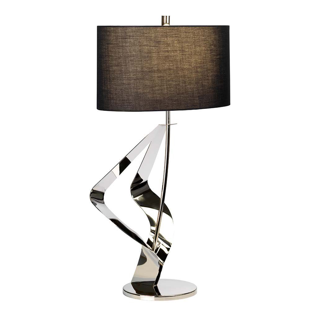 Elstead LIGHTING Schreibtischlampe, Leuchtmittel nicht inklusive, Tischlampe Schreibtischlampe Beistelllampe Nachttischlampe Stahl H