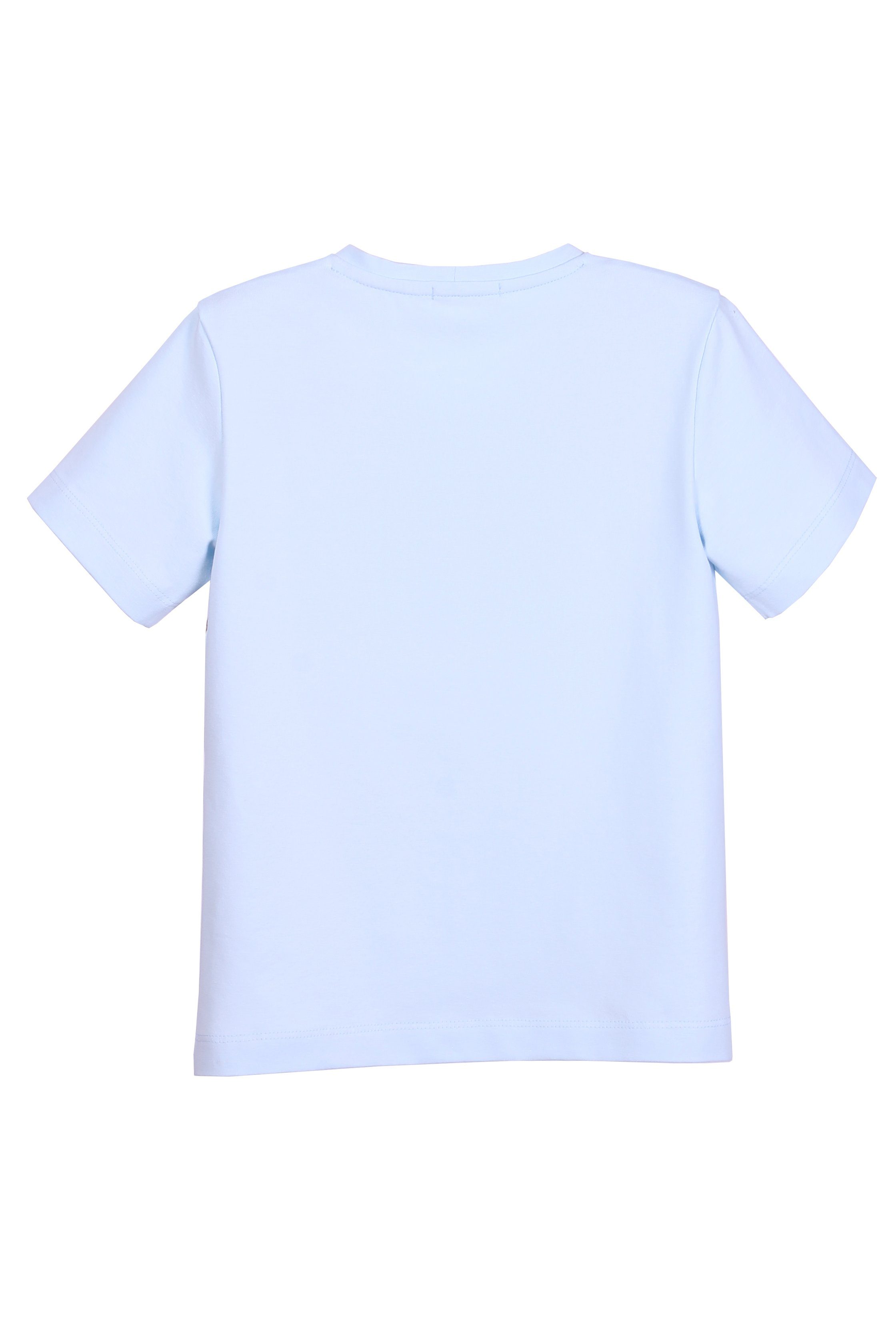 coolismo T-Shirt & Sweatbermudas Shirt & Shorts 2tlg. Set T-Shirt + Sweatbermudas (Spar-Set, 2-tlg) Baumwolle, Made in Europa