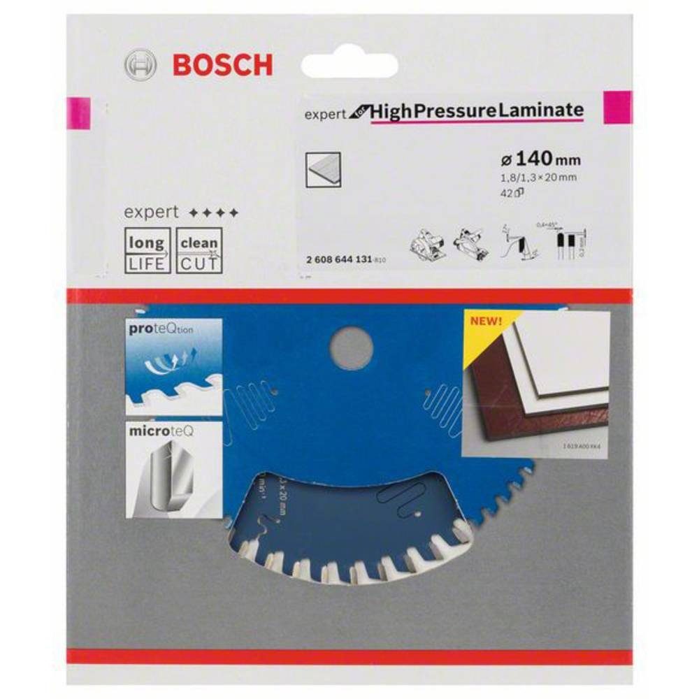 1.8 Kreissägeblatt140 20 Kreissägeblatt x x BOSCH 42 mm,