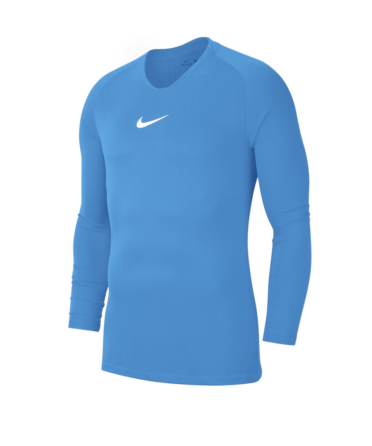 Nike Funktionsshirt Park Daumenöffnung Kids Top First blau Layer