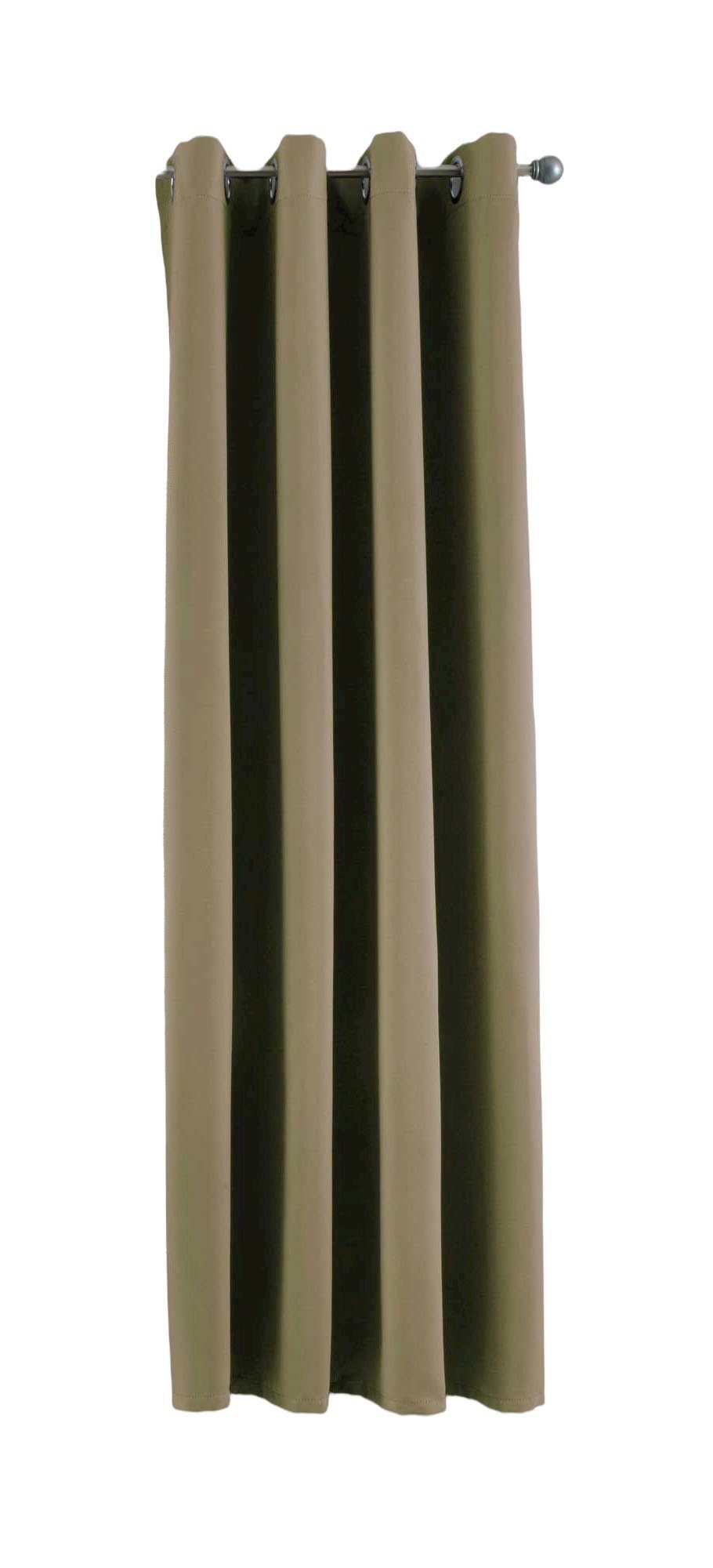 Gardinenbox Vorhang (1 St), Öse, verdunkelnd, Blickdicht »NewYork« Thermo-Gardine Blackout schalldämmend UV-Schutz. € 18,99