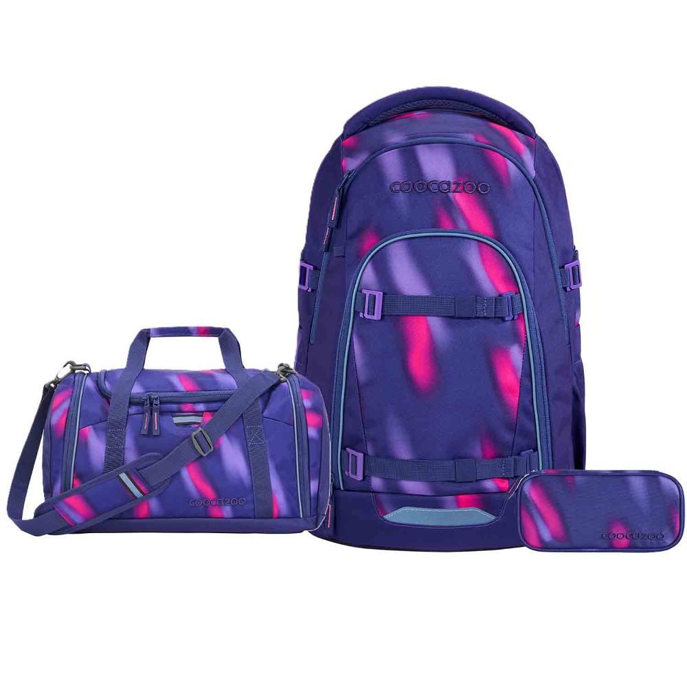 coocazoo Schulrucksack MATE (3tlg., inkl. Schlamperbox und Sportttasche)