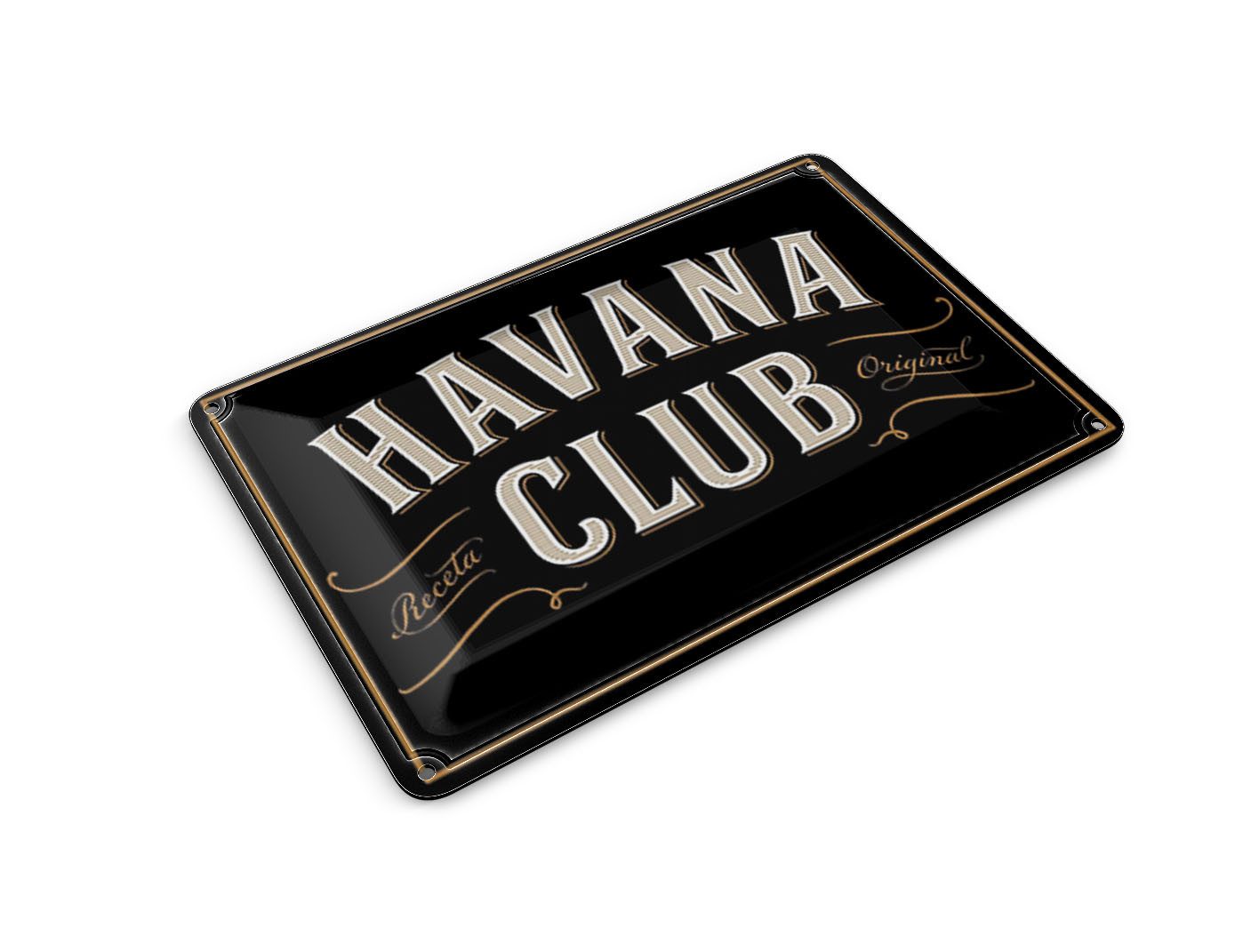 Femer GmbH Postkarte Spruch 14x10 cm Havana Club, unfrankiert