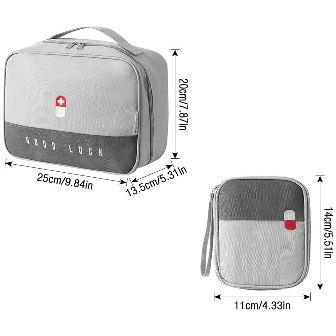SOTOR Erste-Hilfe-Koffer Medizinische Notfalltasche, 2stk