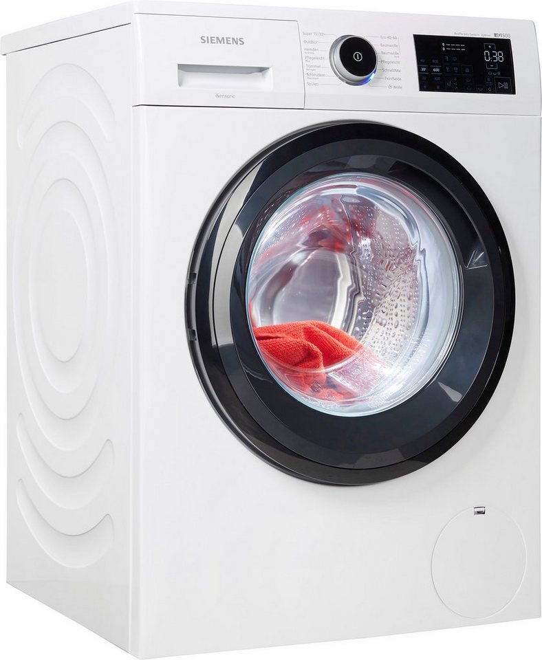 U/min iQ500 1400 SIEMENS Waschmaschine WM14URECO, kg, 9