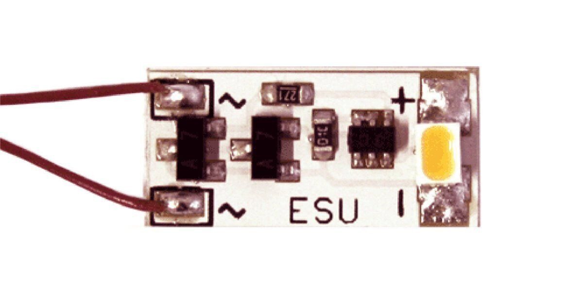 ESU Modelleisenbahn-Signal ESU 50704 Waggonbeleuchtung Innenbeleuchtung Führerstand LED warmw...