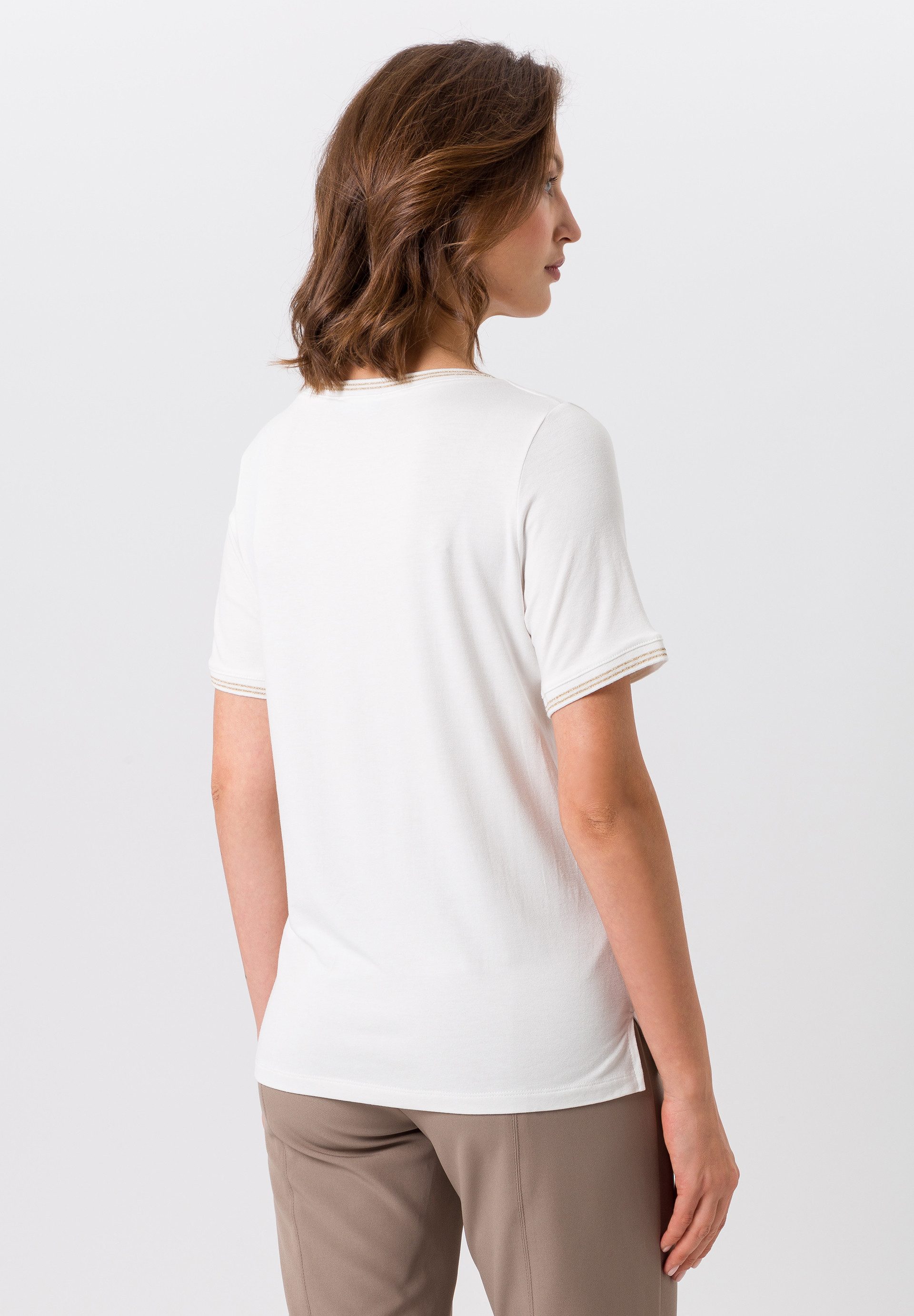 TUZZI T-Shirt mit dezentem Print
