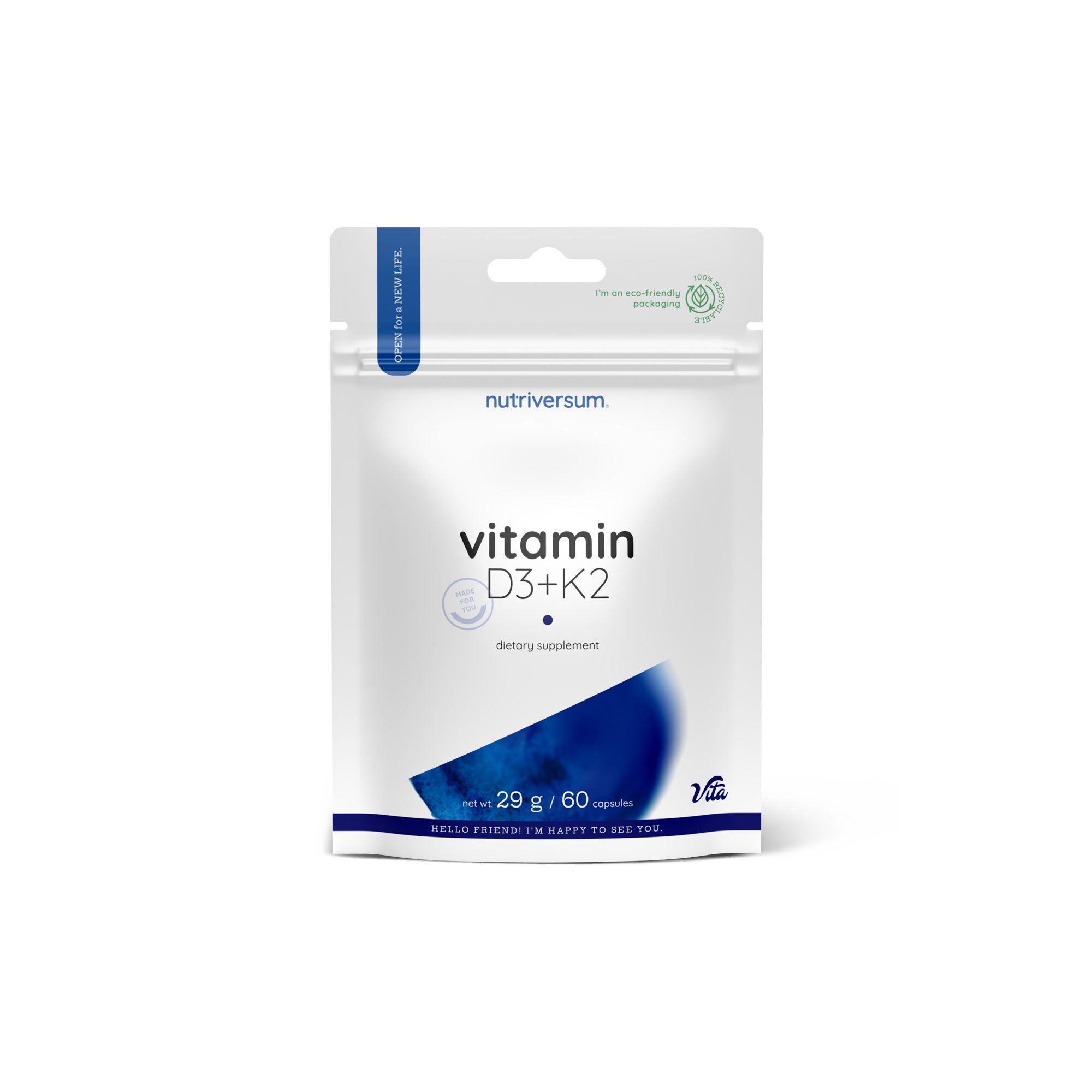 nutriversum Nutriversum D3 + K2 Vitamin 120 Kapseln Kapseln, 29 g