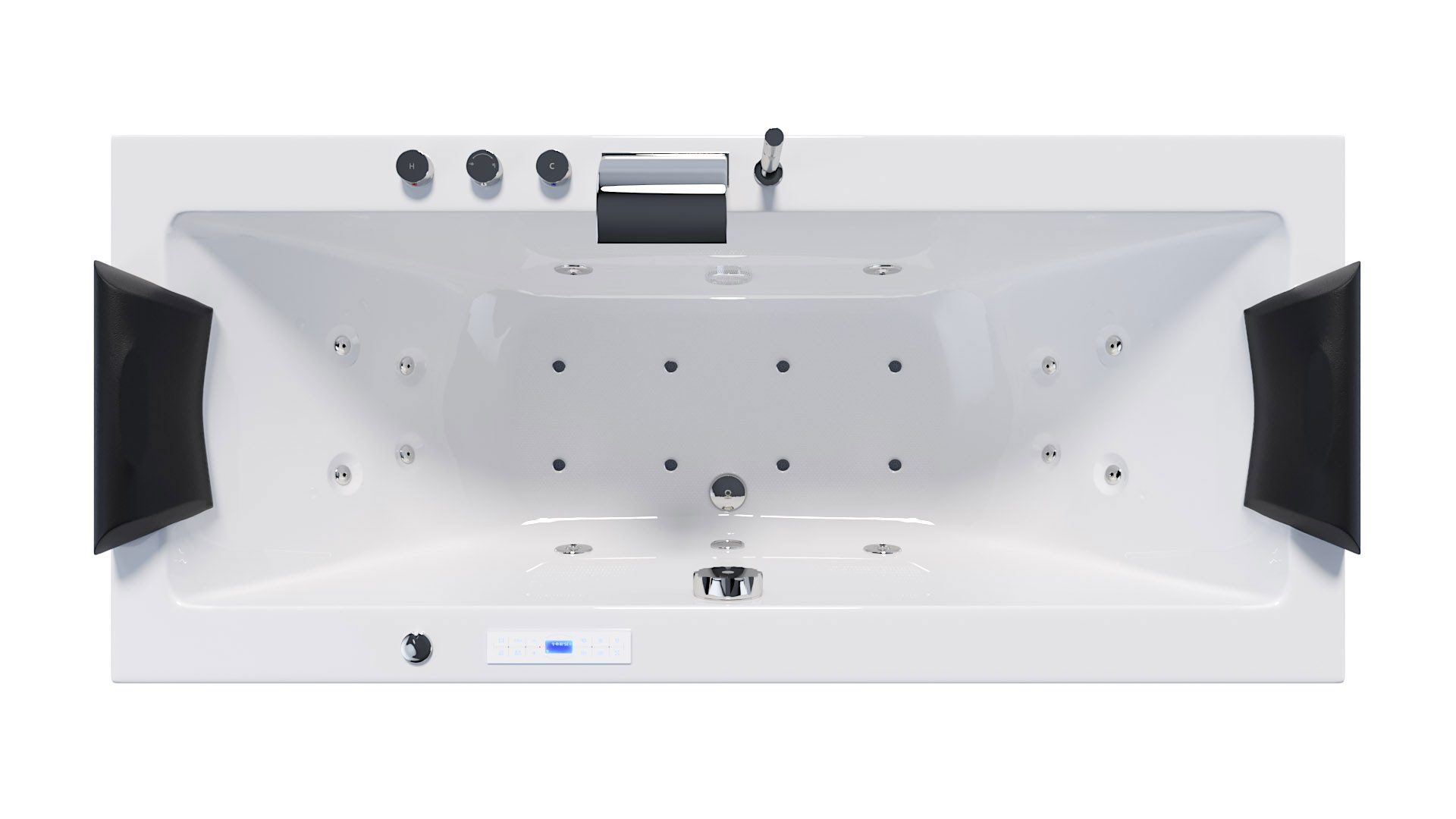 Magnolia Home Whirlpool-Badewanne Deus Universal Premium günstig online kaufen