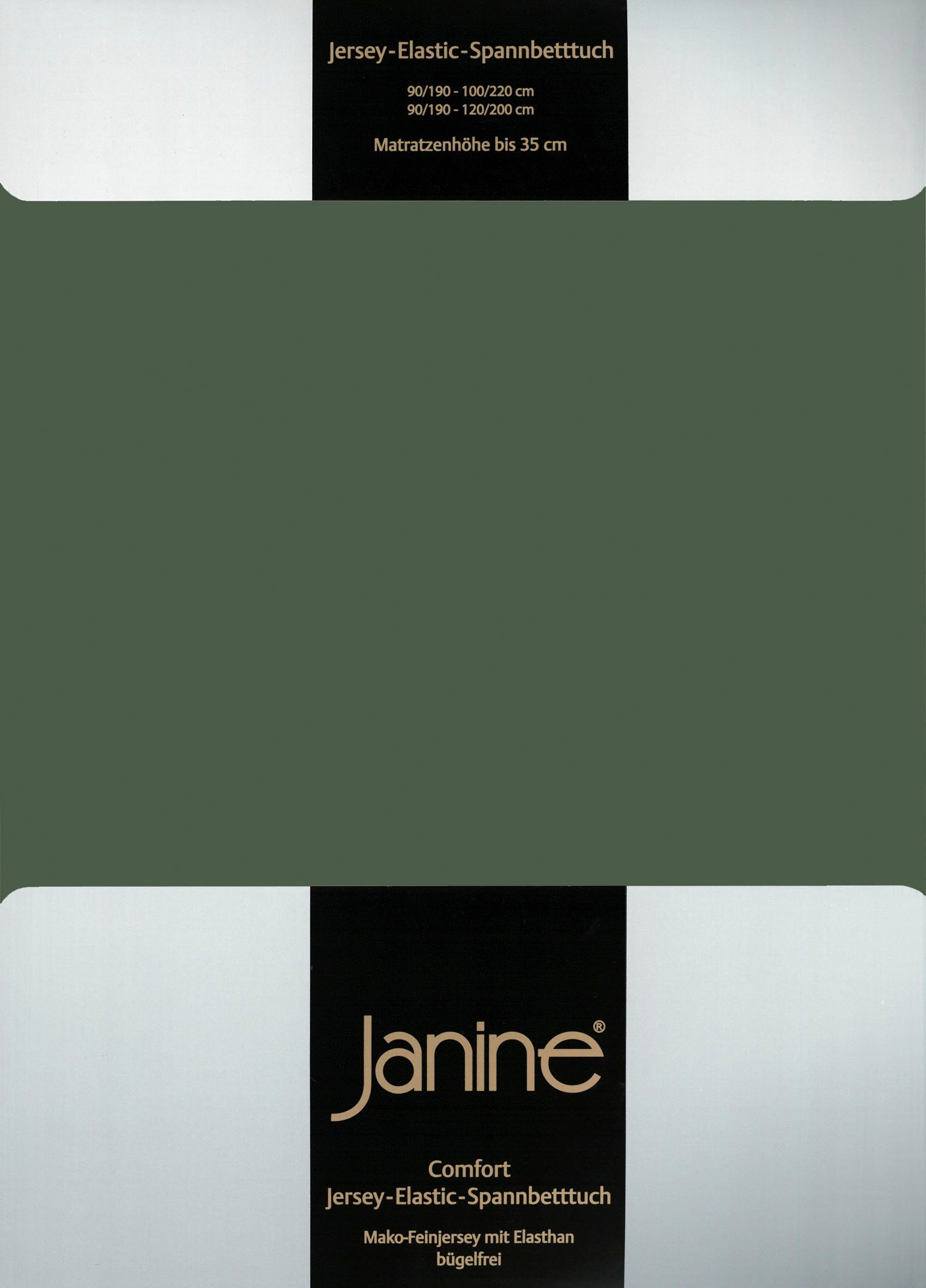 Janine Spannbettlaken ELASTIC 5002, Jersey-Elasthan, Gummizug: günstig online kaufen