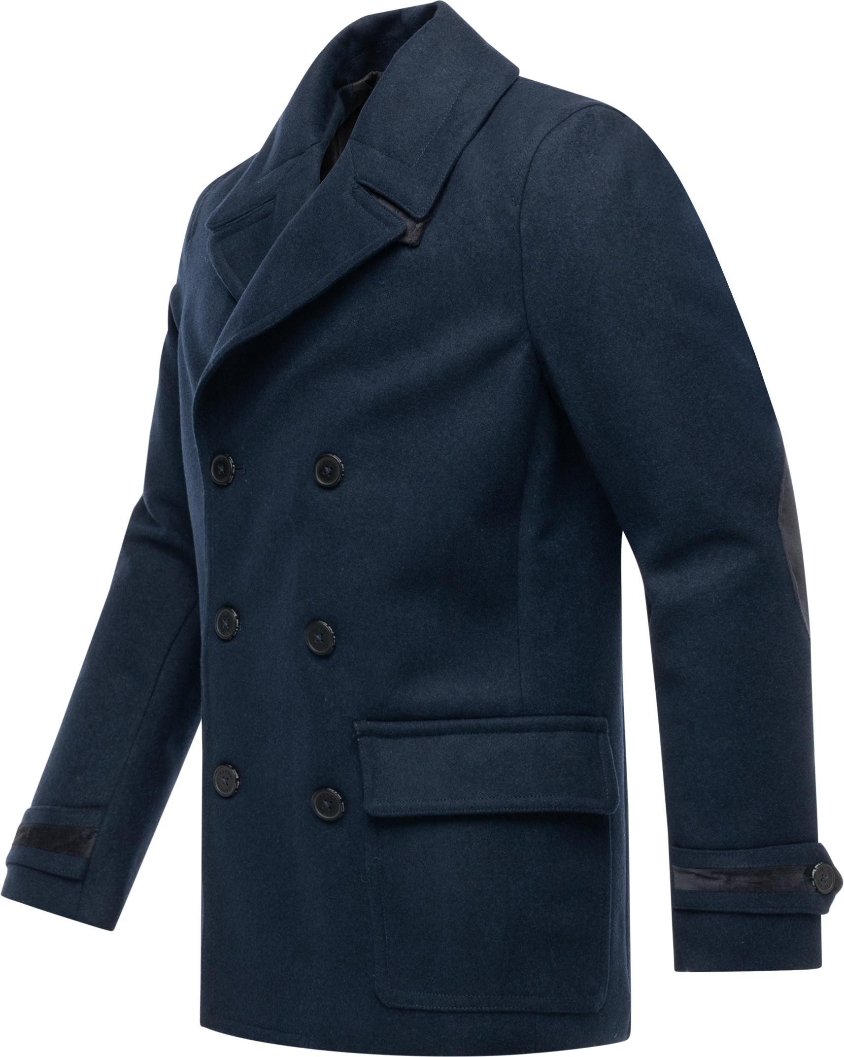 Ragwear Kurzmantel Parr YOUMODO klassischer Herren Wintermantel mit Reversk günstig online kaufen