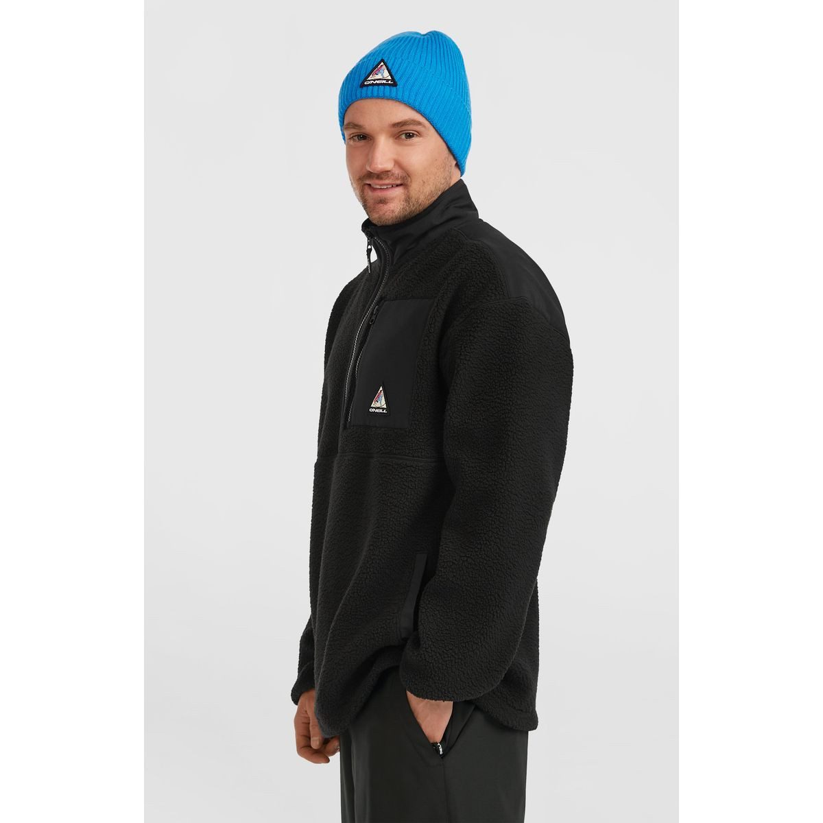 O'Neill Fleecejacke Fwc'play Hyperfleece Locker geschnittener Herren-Fleecepullover mit Tech-Stretch-Kragen