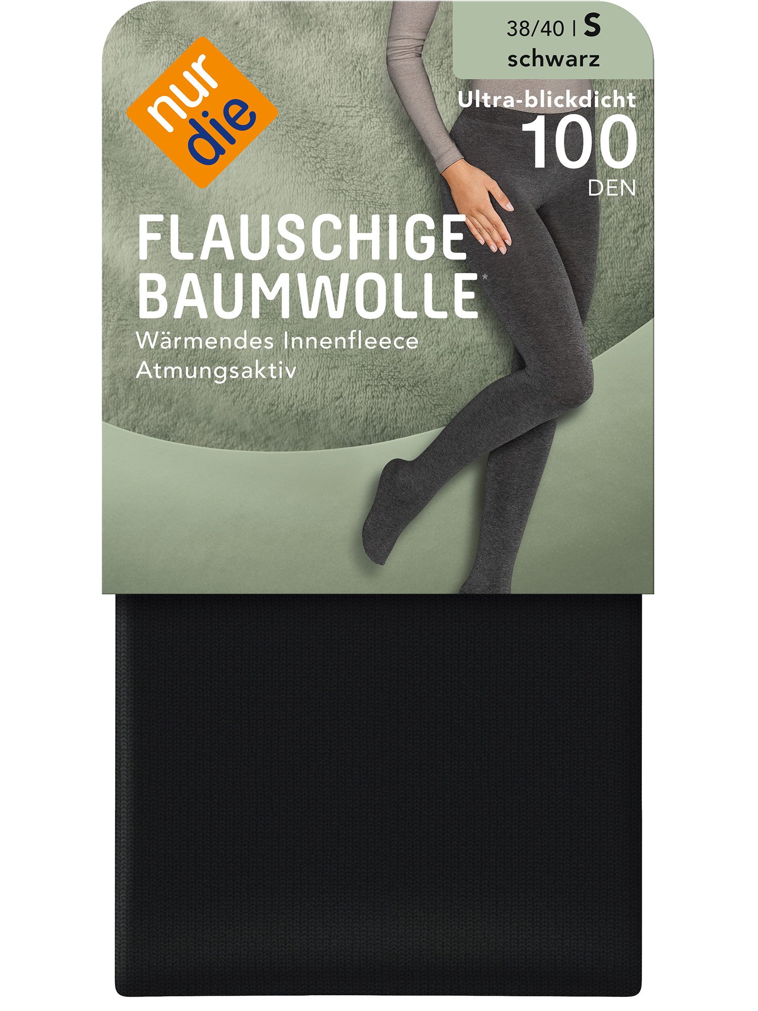 Nur Die Feinstrumpfhose Flauschige Baumwolle*