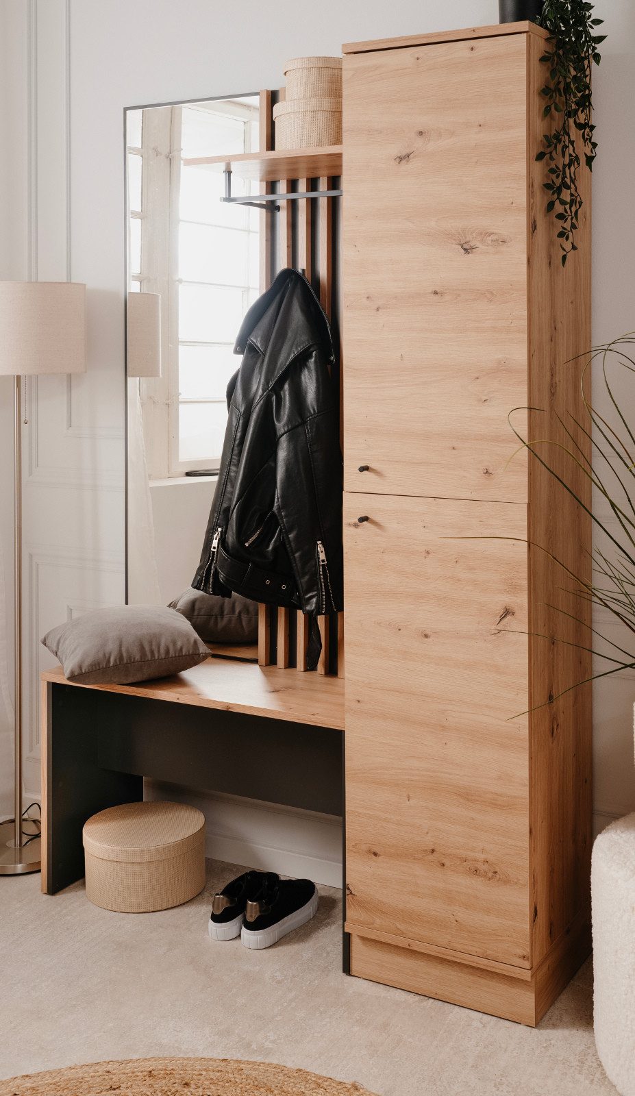 Furn.Design Kompaktgarderobe Madem (Garderobe in Artisan günstig online kaufen